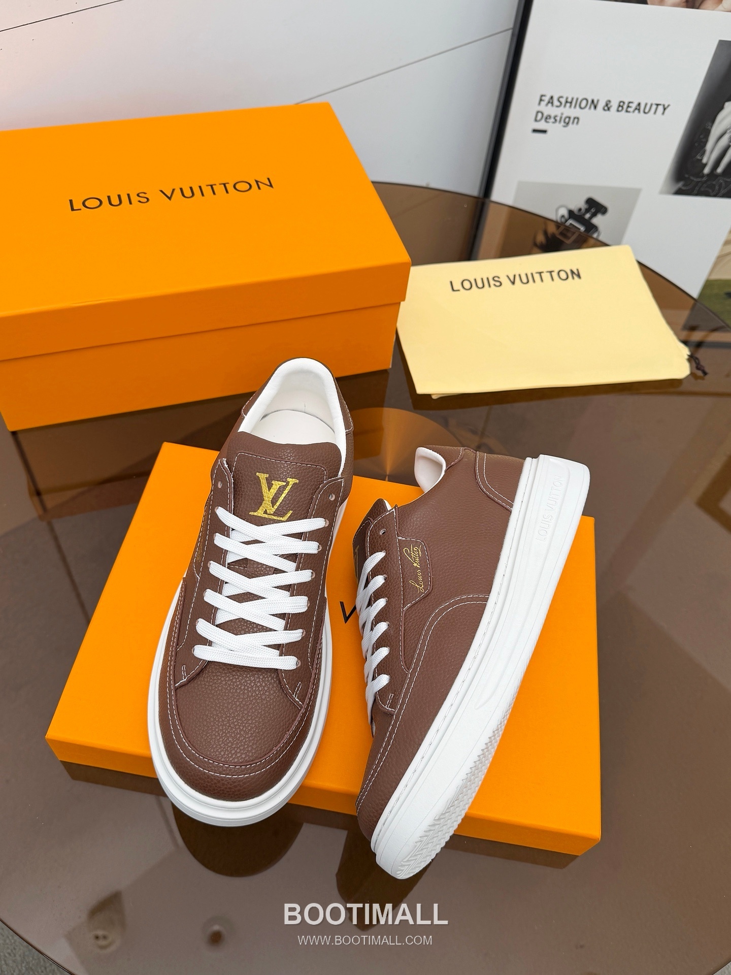 Louis Vuitton Beverly Hills Grained Leather Sneakers 루이비통 베벌리 힐스 그레인 가죽 스니커즈 2
