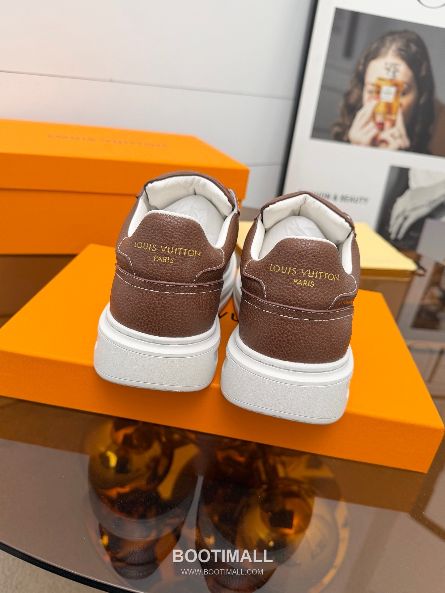 Louis Vuitton Beverly Hills Grained Leather Sneakers 루이비통 베벌리 힐스 그레인 가죽 스니커즈 9