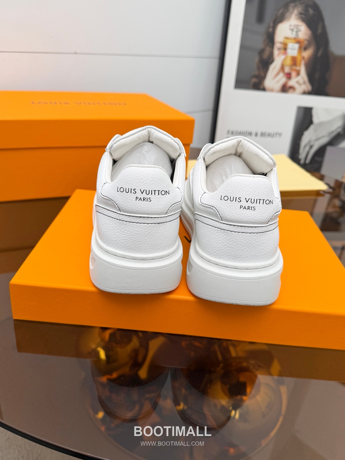 Louis Vuitton Beverly Hills Grained Leather Sneakers 루이비통 베벌리 힐스 그레인 가죽 스니커즈 7
