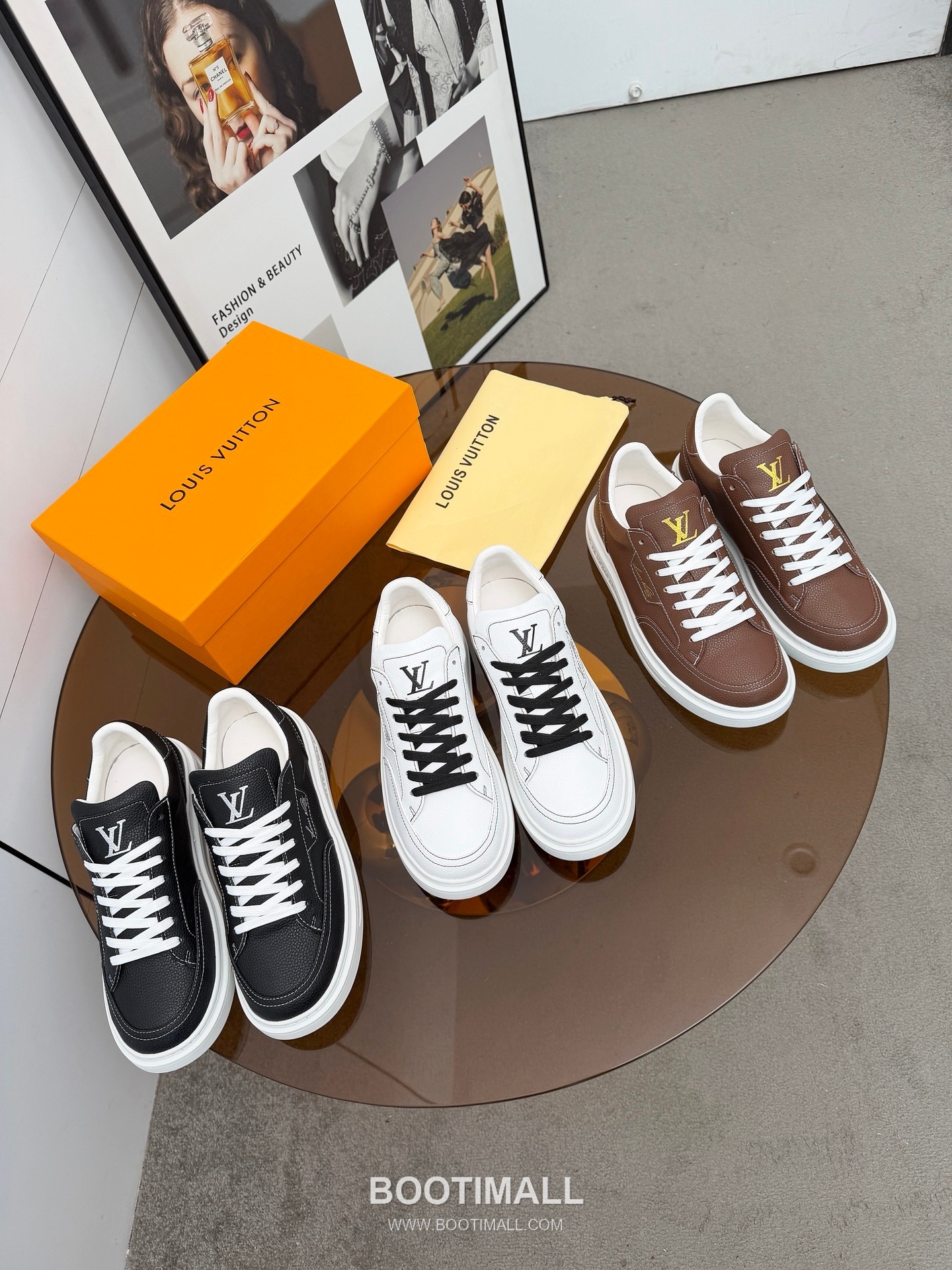 Louis Vuitton Beverly Hills Grained Leather Sneakers 루이비통 베벌리 힐스 그레인 가죽 스니커즈 8
