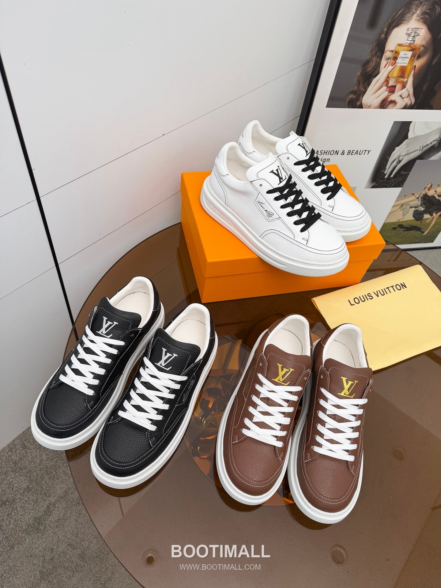 Louis Vuitton Beverly Hills Grained Leather Sneakers 루이비통 베벌리 힐스 그레인 가죽 스니커즈 9