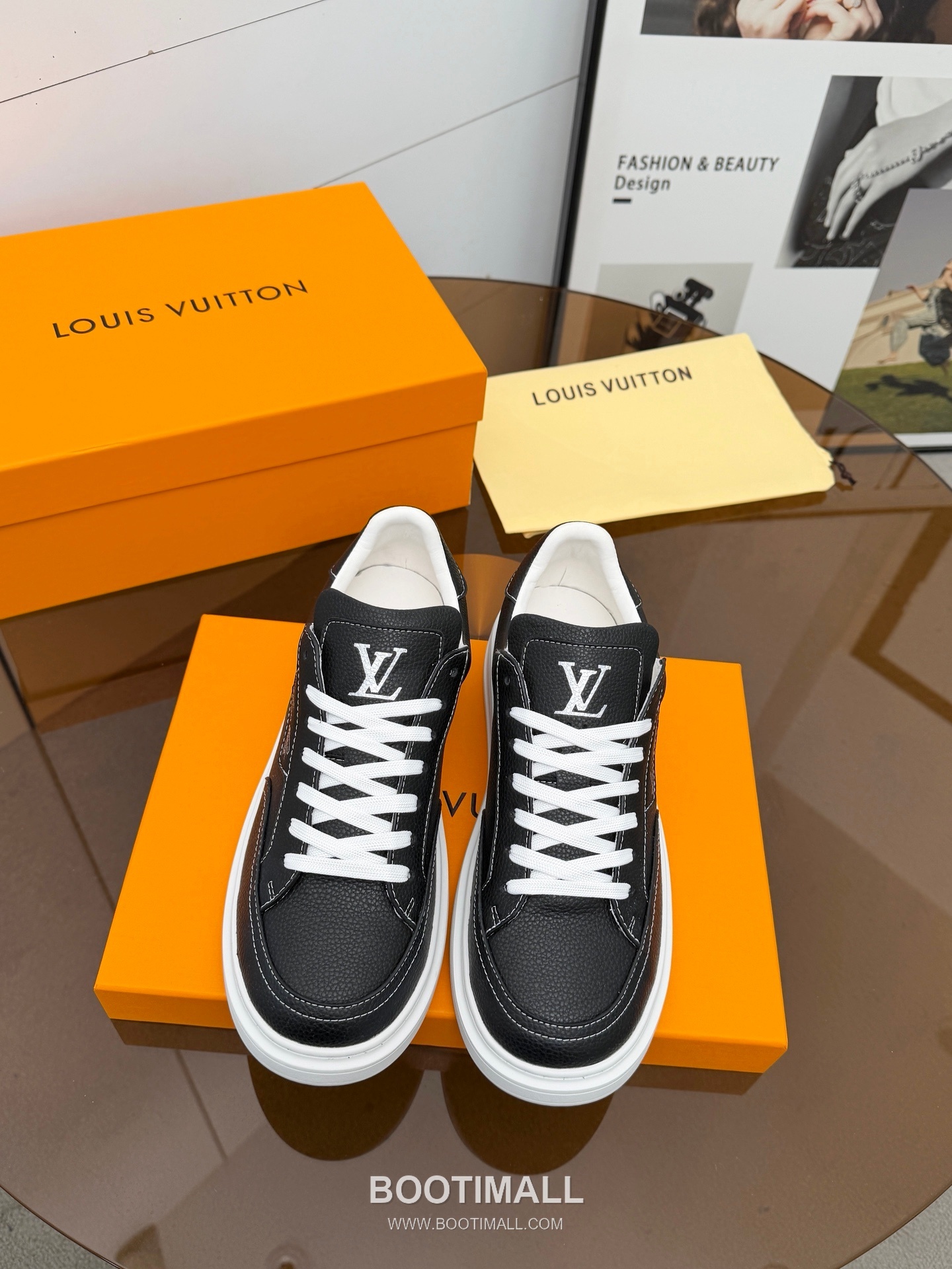 Louis Vuitton Beverly Hills Grained Leather Sneakers 루이비통 베벌리 힐스 그레인 가죽 스니커즈 2