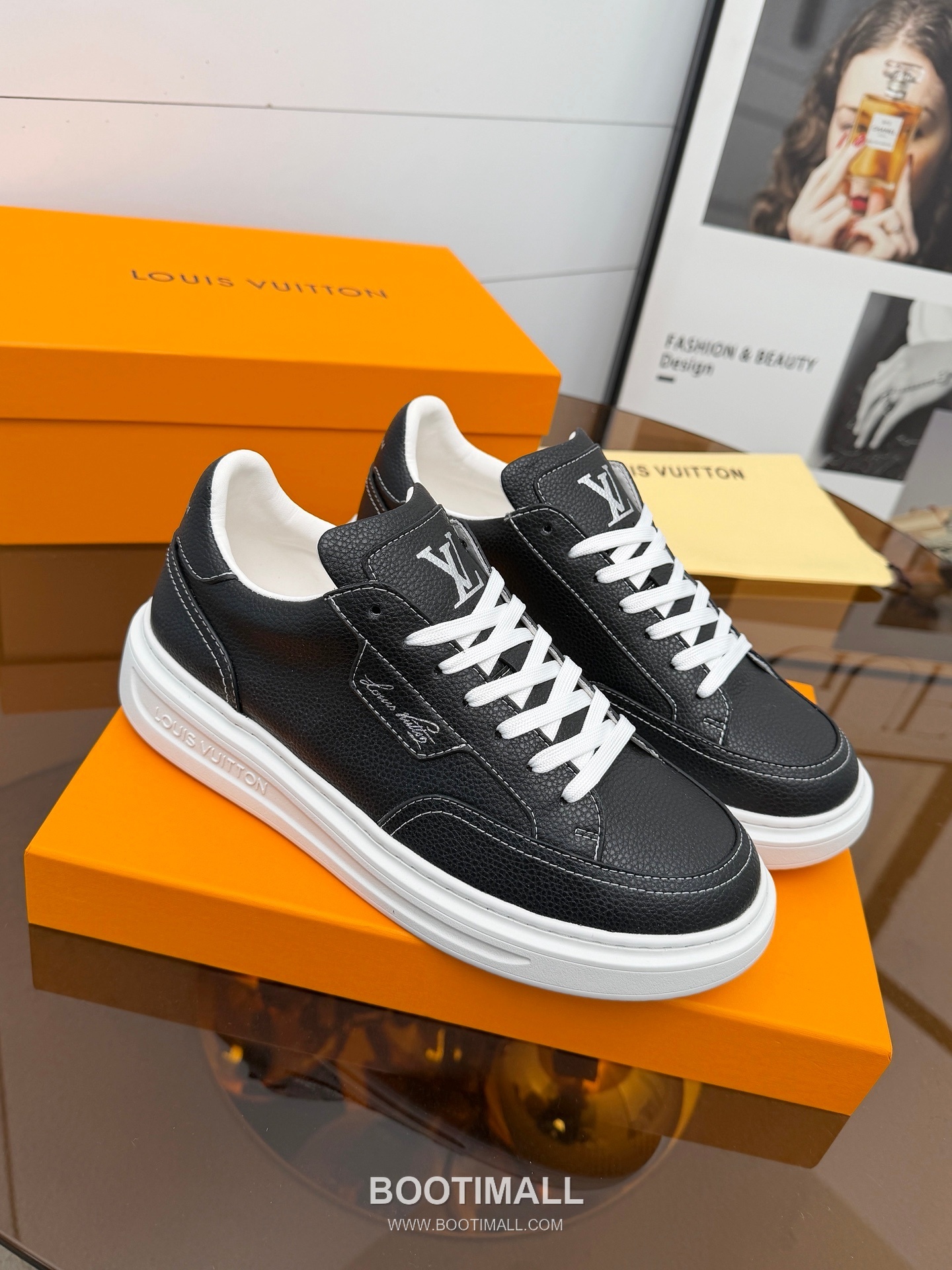 Louis Vuitton Beverly Hills Grained Leather Sneakers 루이비통 베벌리 힐스 그레인 가죽 스니커즈 5