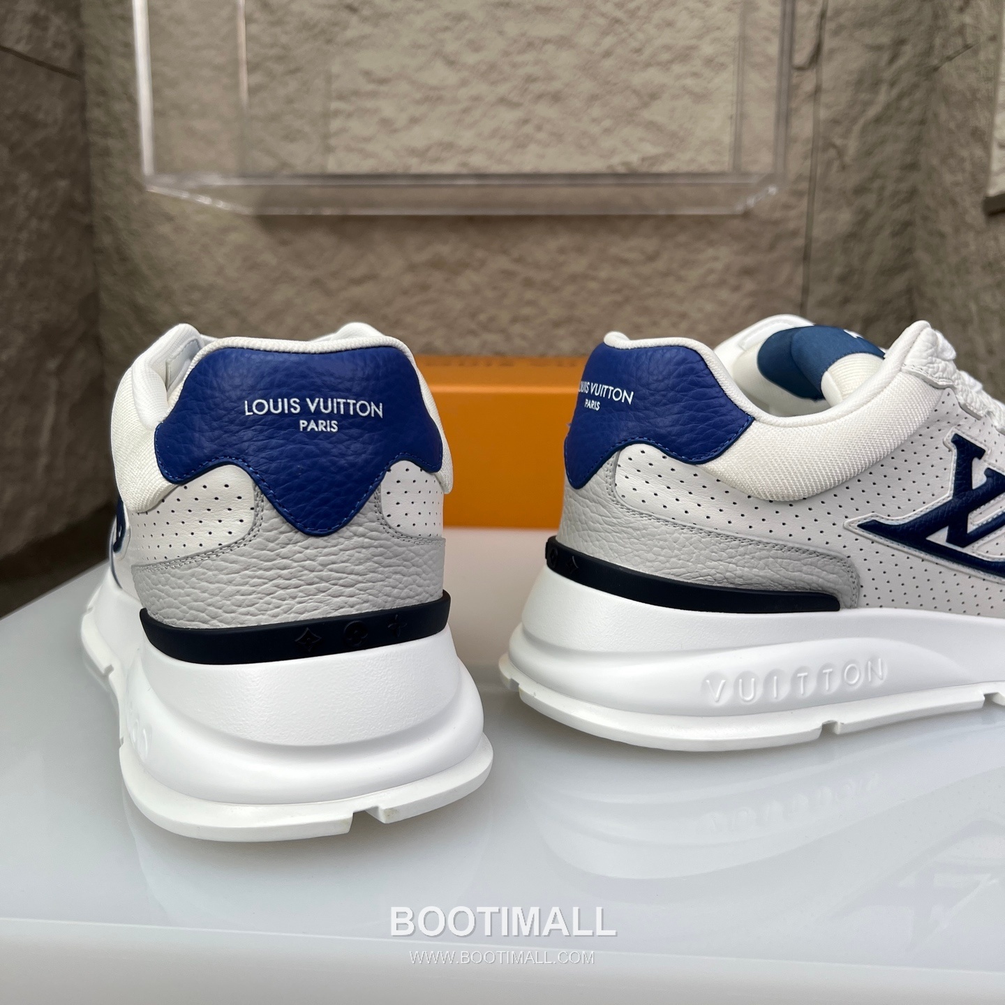 Louis Vuitton Classic LV Letter Platform Smooth Cowhide Black Sneakers 루이비통 클래식 LV 레터링 플랫폼 스무스 소가죽 블랙 스니커즈 8