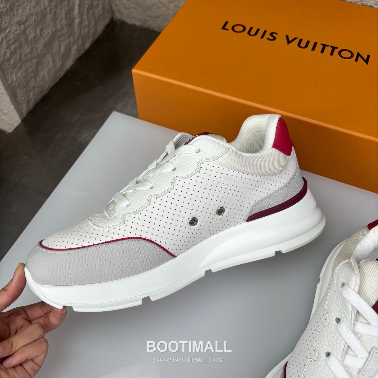 Louis Vuitton Classic LV Letter Platform Smooth Cowhide Black Sneakers 루이비통 클래식 LV 레터링 플랫폼 스무스 소가죽 블랙 스니커즈 5