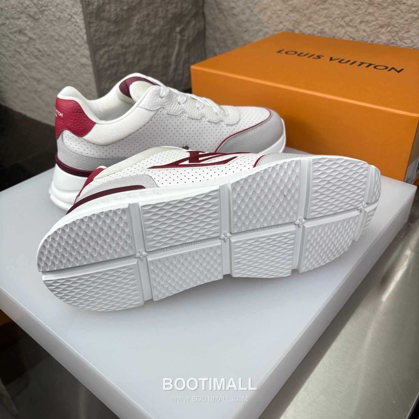 Louis Vuitton Classic LV Letter Platform Smooth Cowhide Black Sneakers 루이비통 클래식 LV 레터링 플랫폼 스무스 소가죽 블랙 스니커즈 9