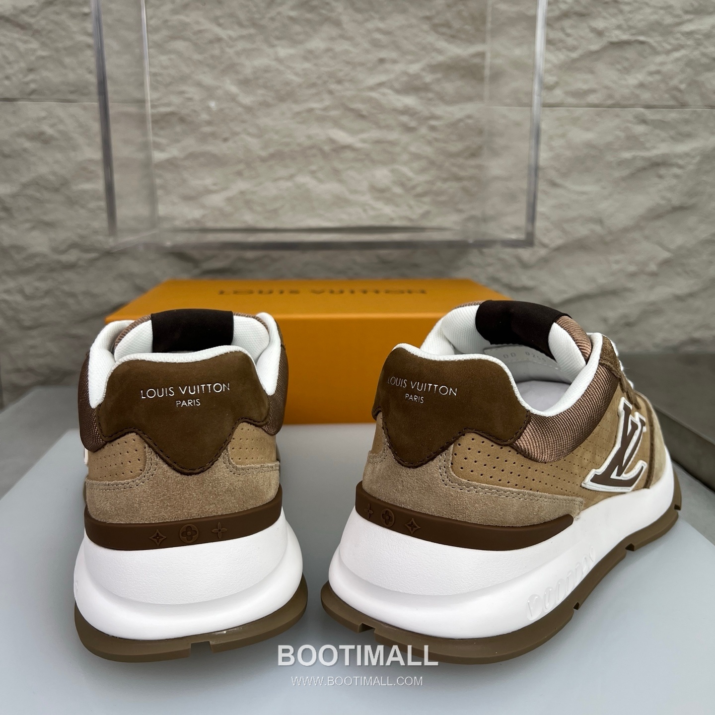 Louis Vuitton Classic LV Letter Platform Smooth Cowhide Black Sneakers 루이비통 클래식 LV 레터링 플랫폼 스무스 소가죽 블랙 스니커즈 8