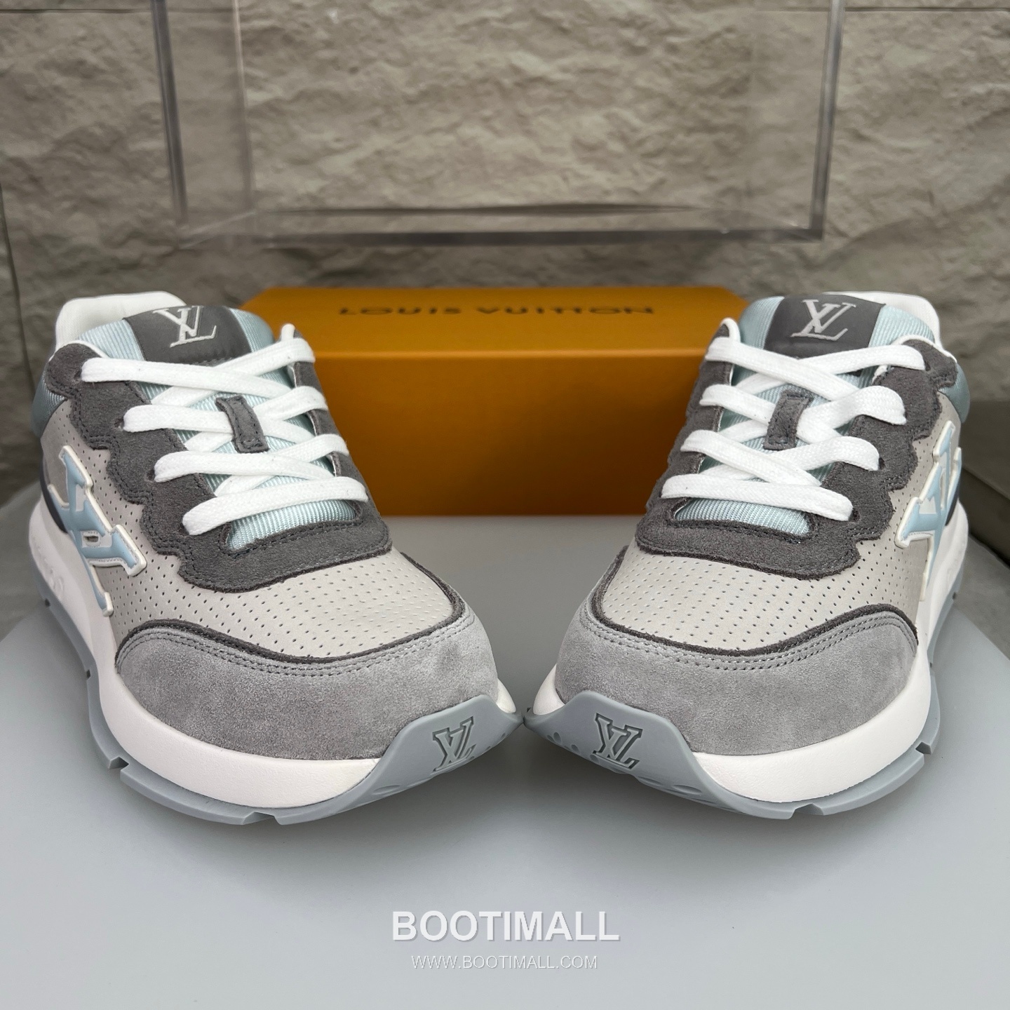 Louis Vuitton Classic LV Letter Platform Smooth Cowhide Black Sneakers 루이비통 클래식 LV 레터링 플랫폼 스무스 소가죽 블랙 스니커즈 6