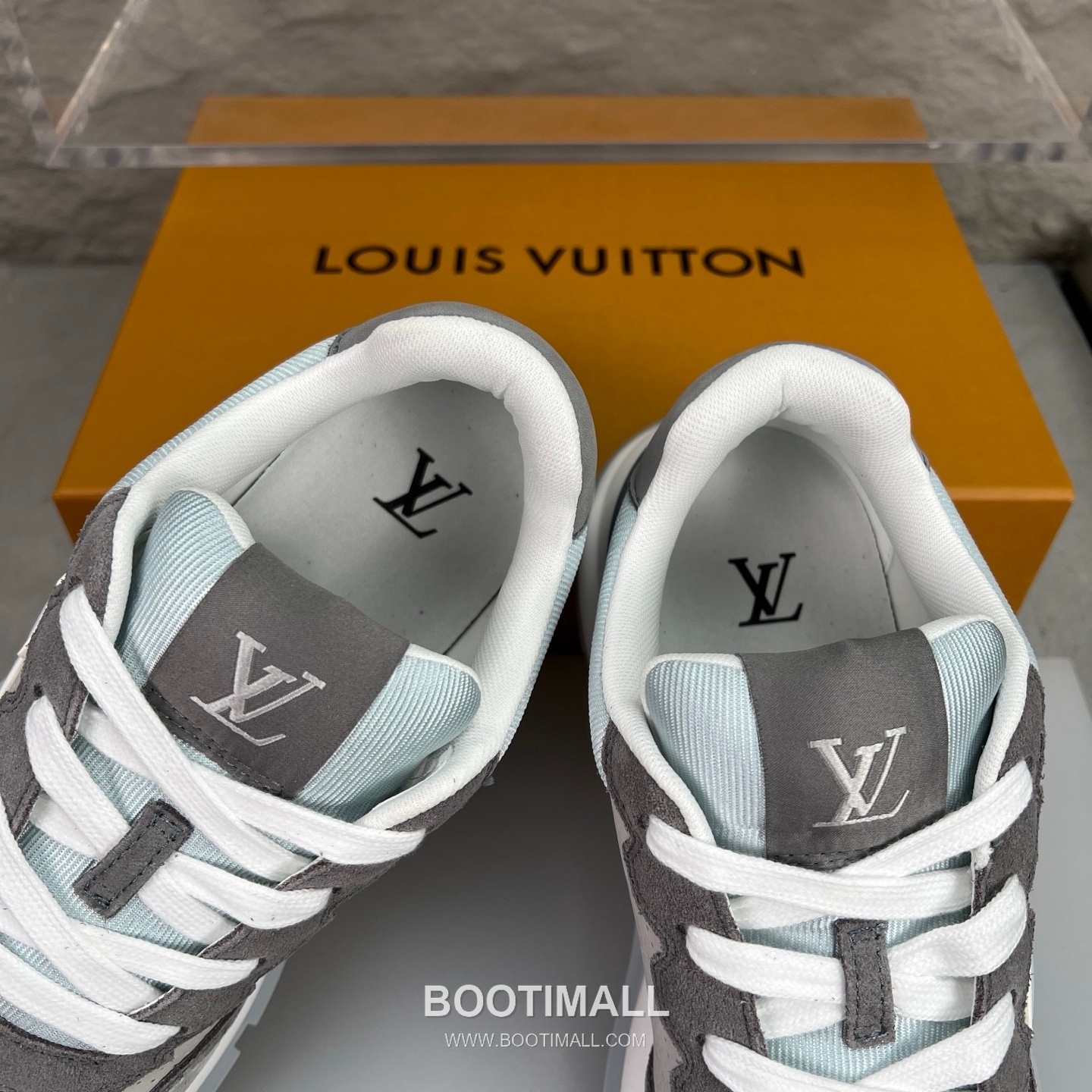 Louis Vuitton Classic LV Letter Platform Smooth Cowhide Black Sneakers 루이비통 클래식 LV 레터링 플랫폼 스무스 소가죽 블랙 스니커즈 7