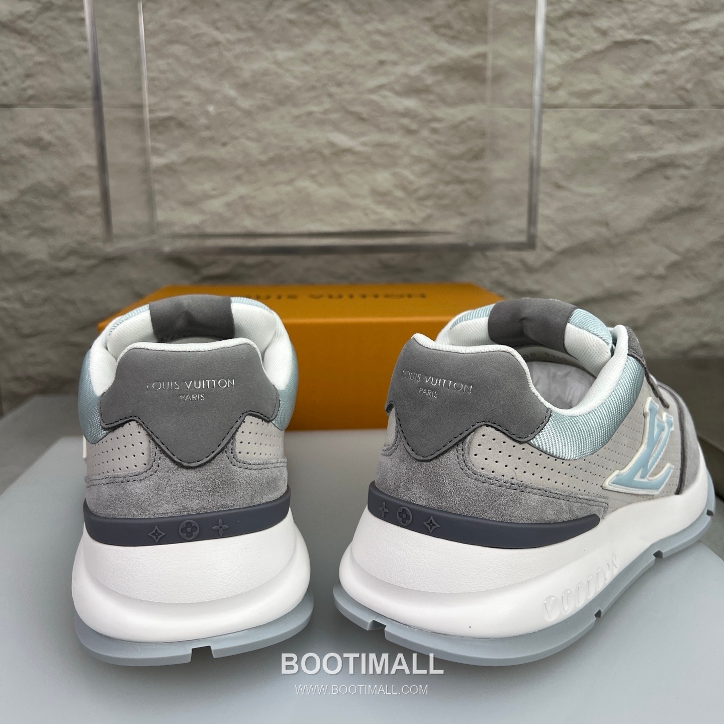 Louis Vuitton Classic LV Letter Platform Smooth Cowhide Black Sneakers 루이비통 클래식 LV 레터링 플랫폼 스무스 소가죽 블랙 스니커즈 8