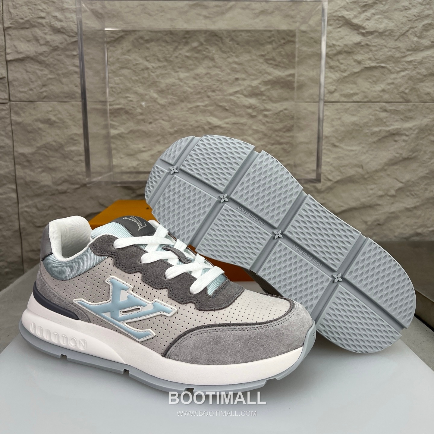 Louis Vuitton Classic LV Letter Platform Smooth Cowhide Black Sneakers 루이비통 클래식 LV 레터링 플랫폼 스무스 소가죽 블랙 스니커즈 9