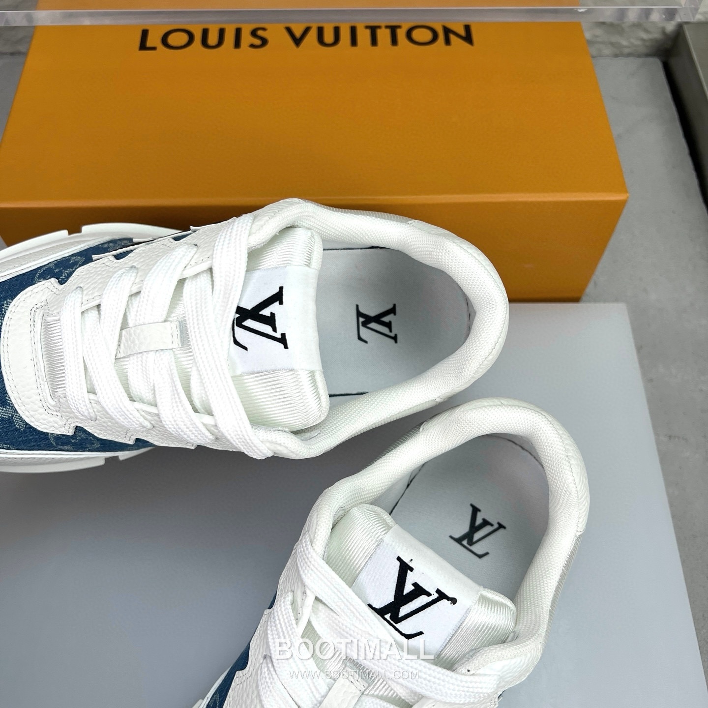 Louis Vuitton Classic LV Letter Platform Smooth Cowhide Black Sneakers 루이비통 클래식 LV 레터링 플랫폼 스무스 소가죽 블랙 스니커즈 7