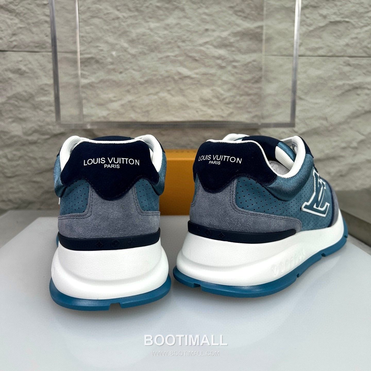 Louis Vuitton Classic LV Letter Platform Smooth Cowhide Black Sneakers 루이비통 클래식 LV 레터링 플랫폼 스무스 소가죽 블랙 스니커즈 8