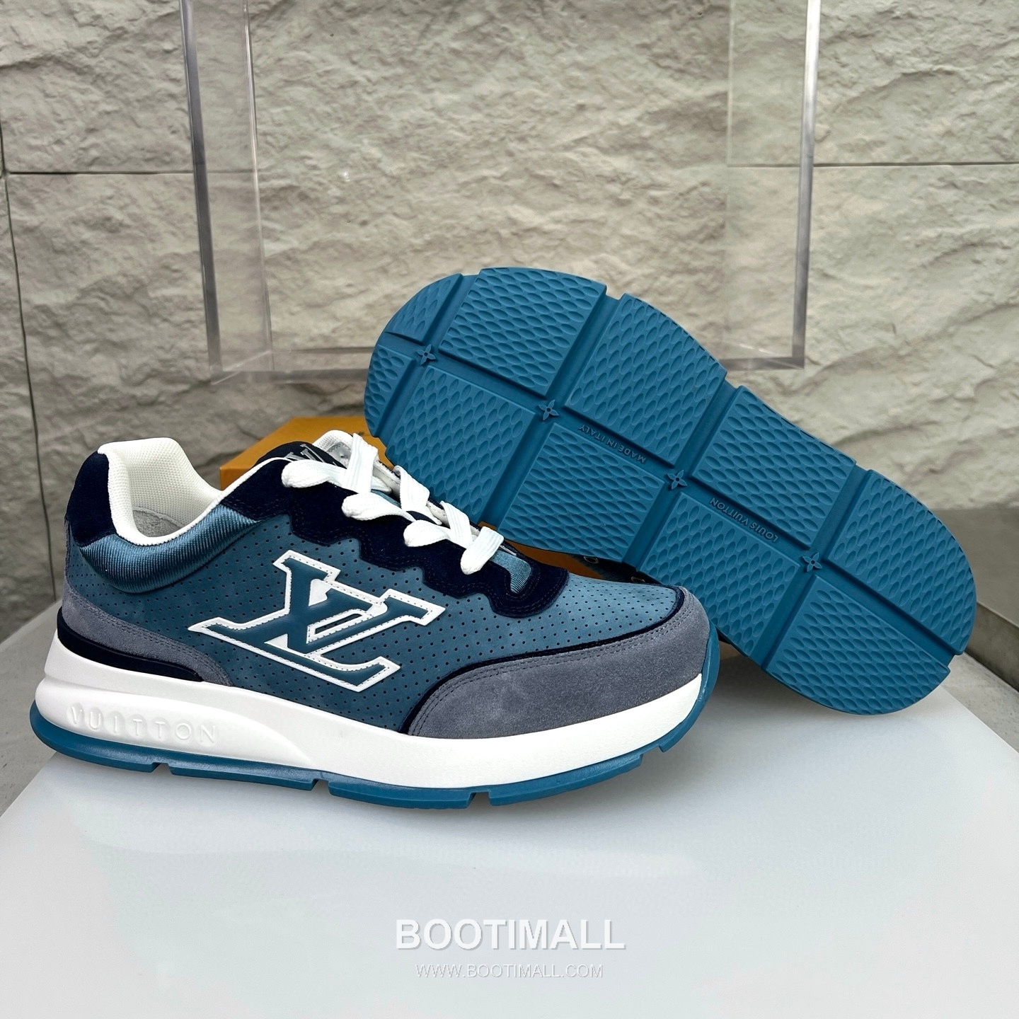 Louis Vuitton Classic LV Letter Platform Smooth Cowhide Black Sneakers 루이비통 클래식 LV 레터링 플랫폼 스무스 소가죽 블랙 스니커즈 9