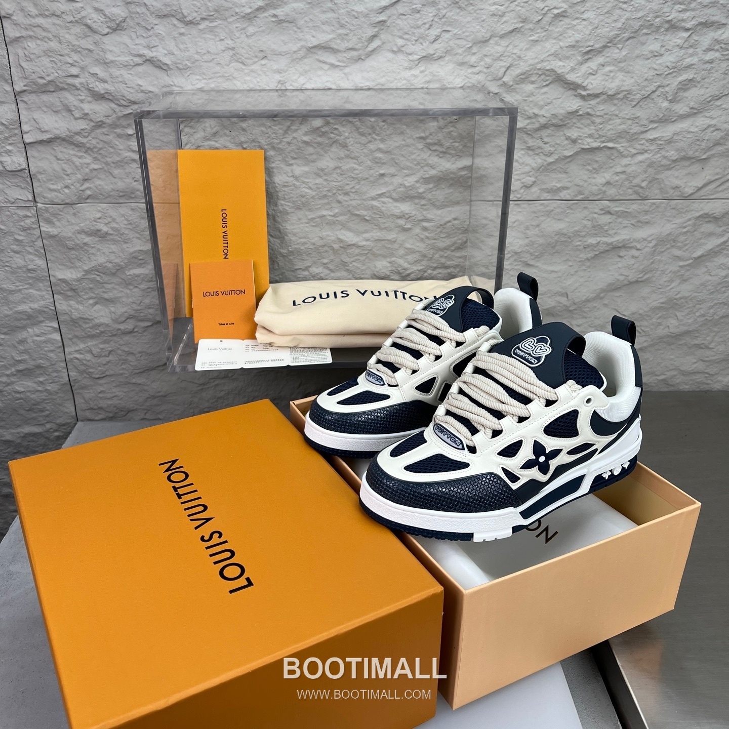 Louis Vuitton Runway 90s Chunky Skate Runner Leather Mesh Multicolor 루이비통 런웨이 90s 청키 스케이트 러너 가죽 메쉬 멀티컬러 스니커즈 2