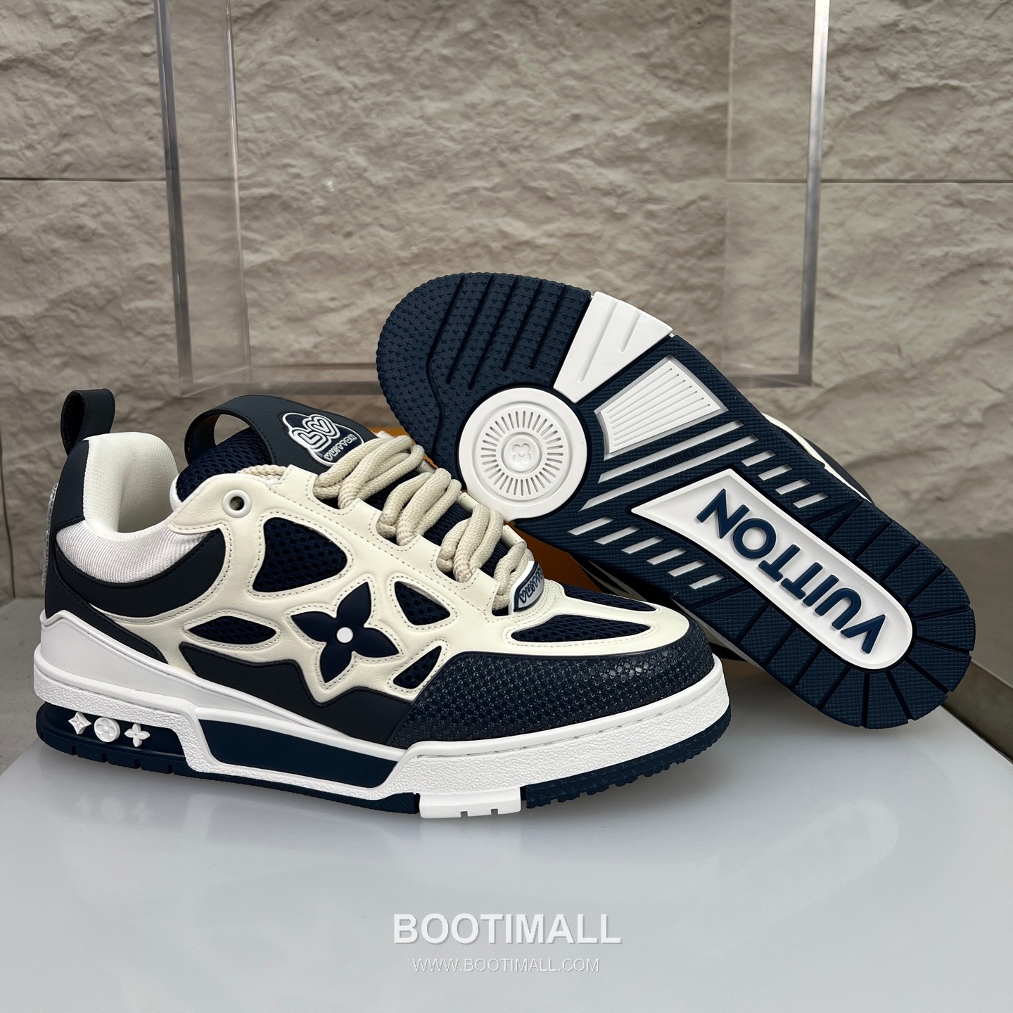 Louis Vuitton Runway 90s Chunky Skate Runner Leather Mesh Multicolor 루이비통 런웨이 90s 청키 스케이트 러너 가죽 메쉬 멀티컬러 스니커즈 9