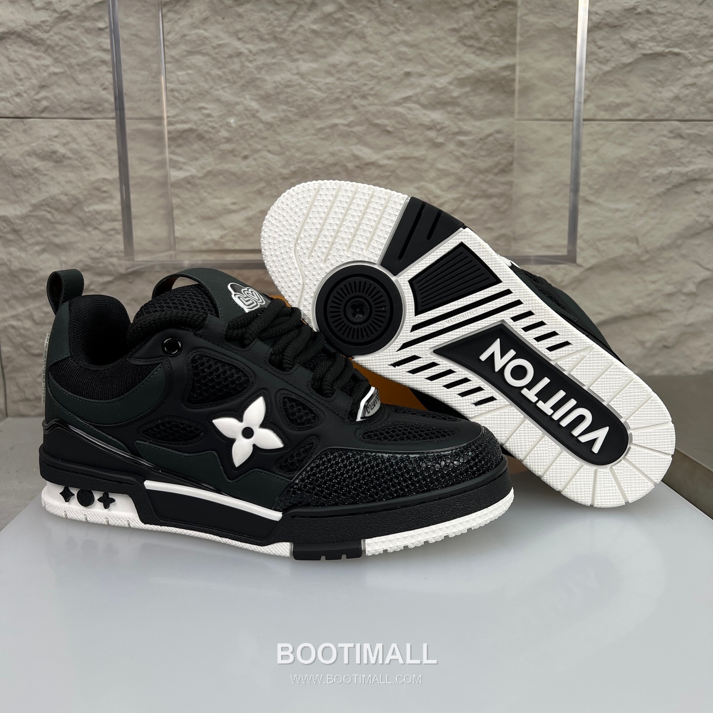 Louis Vuitton Runway 90s Chunky Skate Runner Leather Mesh Multicolor 루이비통 런웨이 90s 청키 스케이트 러너 가죽 메쉬 멀티컬러 스니커즈 9