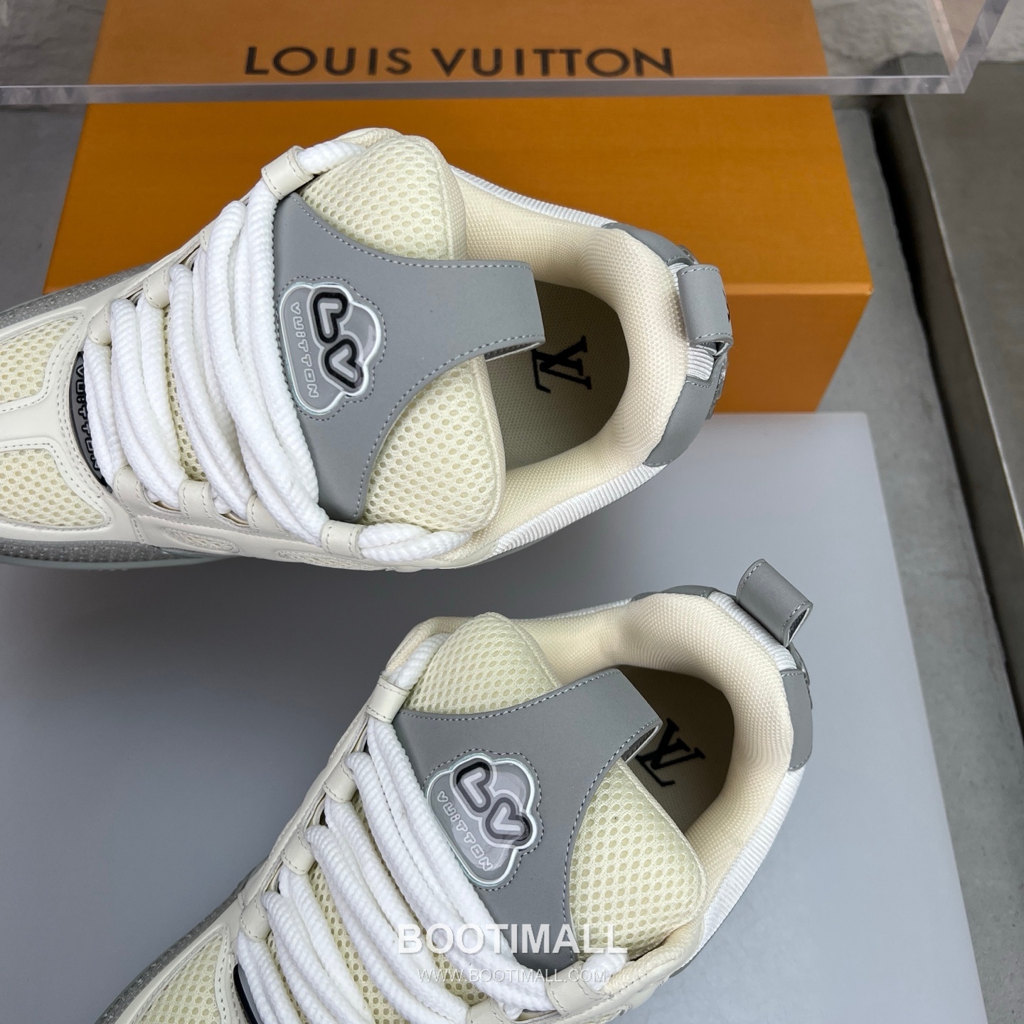 Louis Vuitton Runway 90s Chunky Skate Runner Leather Mesh Multicolor 루이비통 런웨이 90s 청키 스케이트 러너 가죽 메쉬 멀티컬러 스니커즈 7