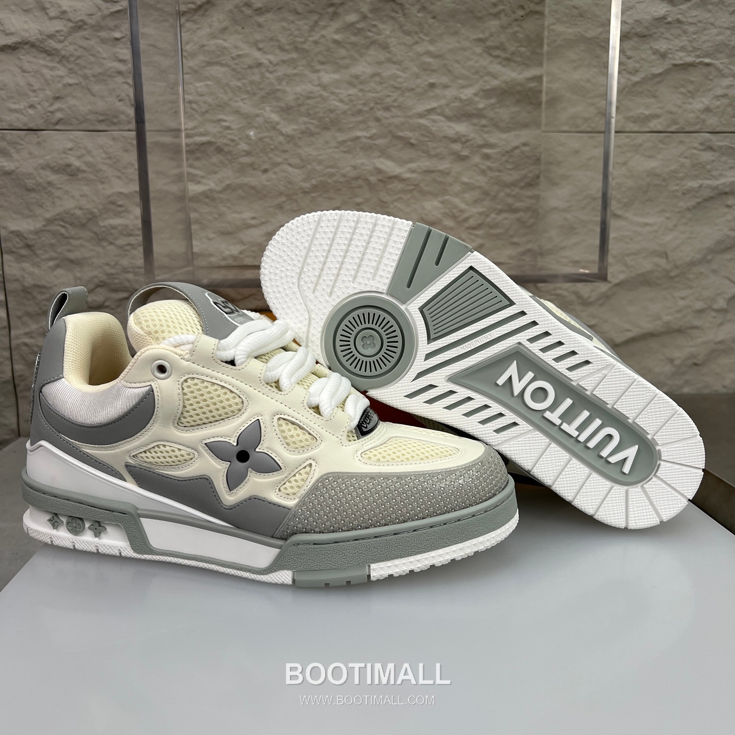 Louis Vuitton Runway 90s Chunky Skate Runner Leather Mesh Multicolor 루이비통 런웨이 90s 청키 스케이트 러너 가죽 메쉬 멀티컬러 스니커즈 9