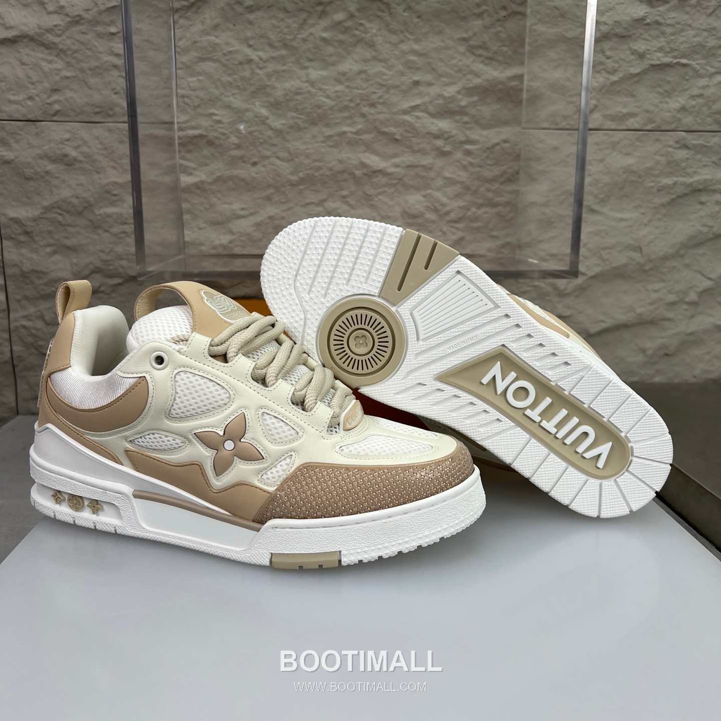 Louis Vuitton Runway 90s Chunky Skate Runner Leather Mesh Multicolor 루이비통 런웨이 90s 청키 스케이트 러너 가죽 메쉬 멀티컬러 스니커즈 9