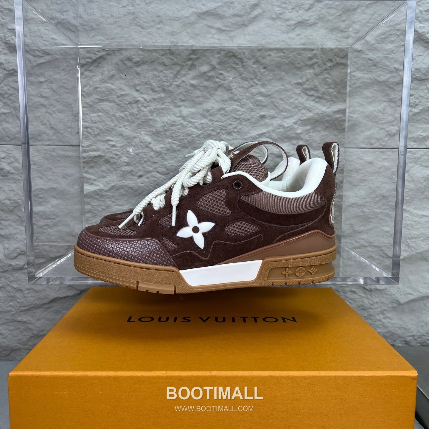 Louis Vuitton Runway 90s Chunky Skate Runner Leather Mesh Multicolor 루이비통 런웨이 90s 청키 스케이트 러너 가죽 메쉬 멀티컬러 스니커즈 1