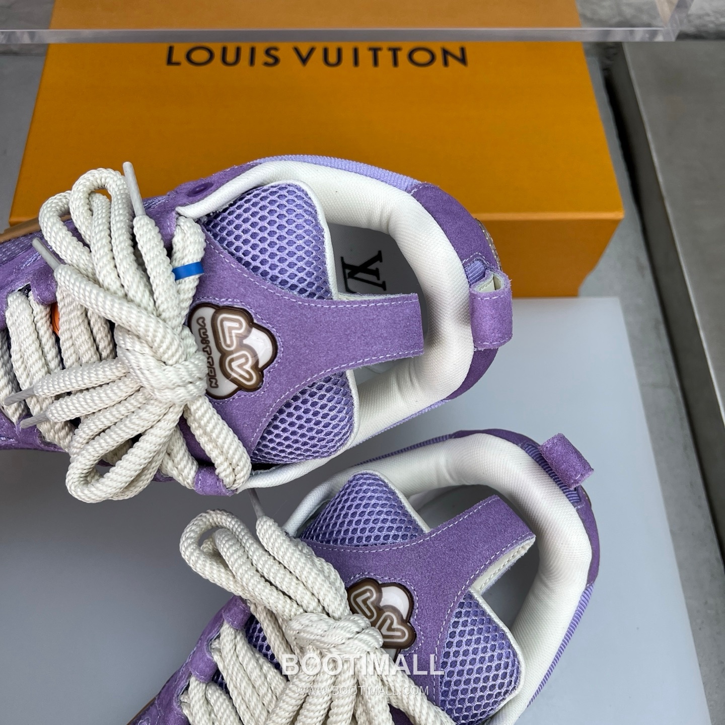 Louis Vuitton Runway 90s Chunky Skate Runner Leather Mesh Multicolor 루이비통 런웨이 90s 청키 스케이트 러너 가죽 메쉬 멀티컬러 스니커즈 7