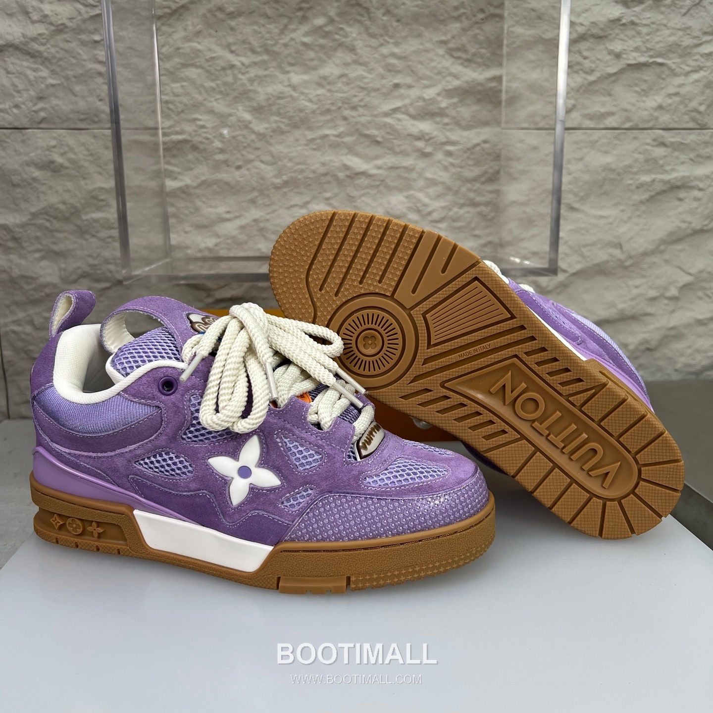 Louis Vuitton Runway 90s Chunky Skate Runner Leather Mesh Multicolor 루이비통 런웨이 90s 청키 스케이트 러너 가죽 메쉬 멀티컬러 스니커즈 9