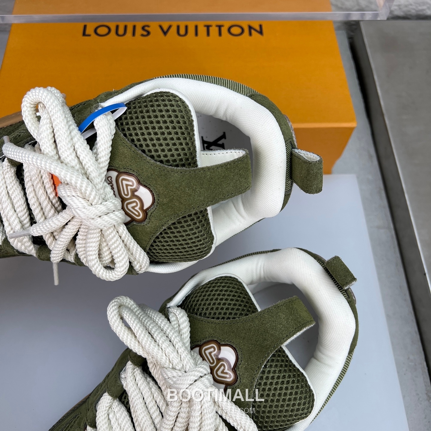 Louis Vuitton Runway 90s Chunky Skate Runner Leather Mesh Multicolor 루이비통 런웨이 90s 청키 스케이트 러너 가죽 메쉬 멀티컬러 스니커즈 7