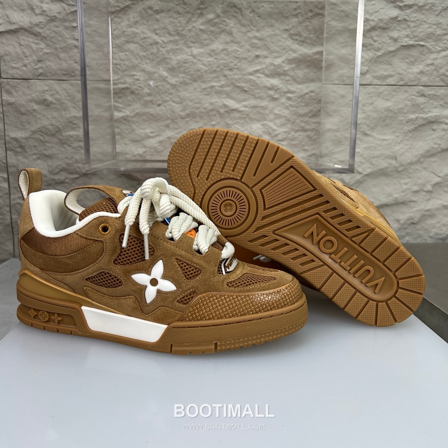Louis Vuitton Runway 90s Chunky Skate Runner Leather Mesh Multicolor 루이비통 런웨이 90s 청키 스케이트 러너 가죽 메쉬 멀티컬러 스니커즈 9