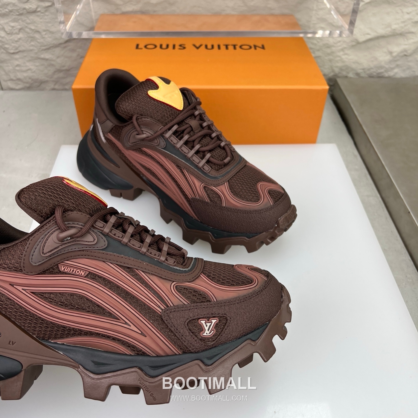 Louis Vuitton Logo Canvas Napa Calfskin Sneakers 루이비통 로고 캔버스 나파 송아지 가죽 스니커즈 6