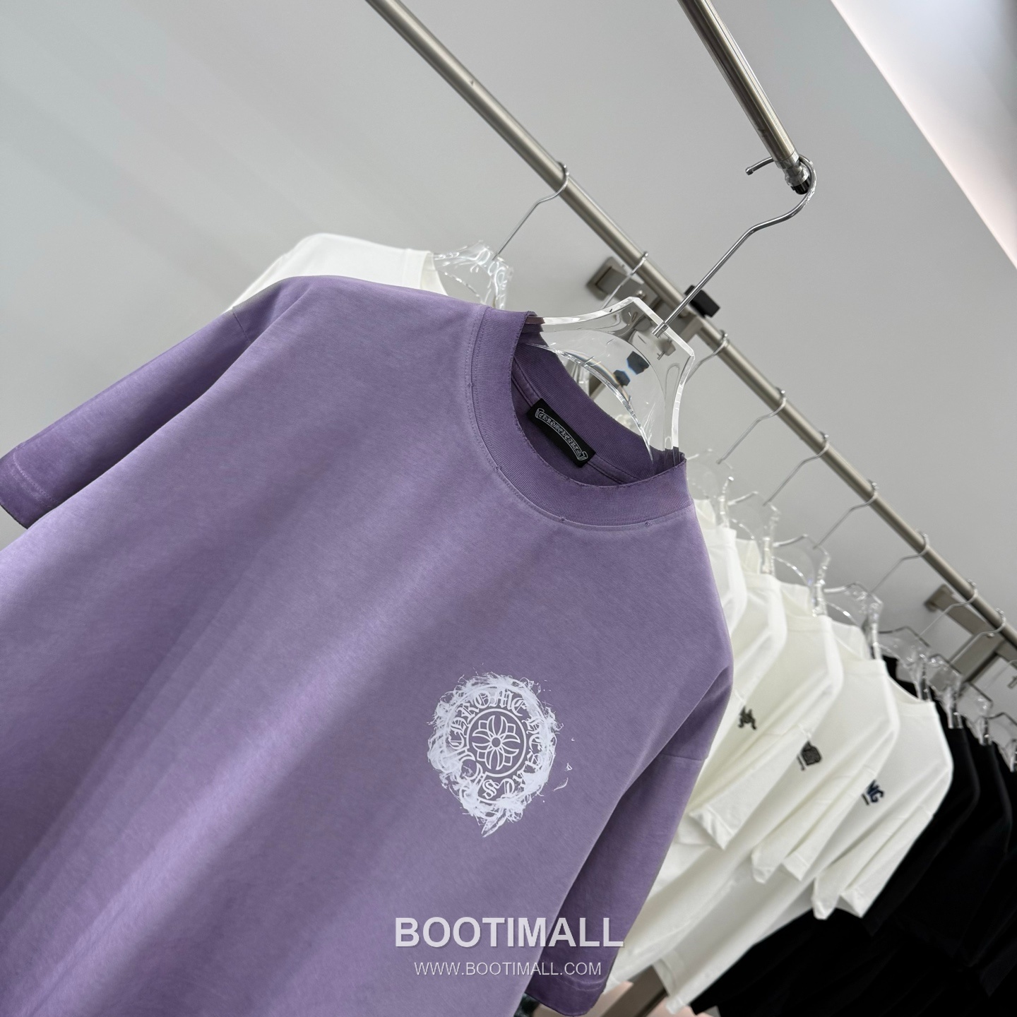 Chrome Hearts Printed Patch Crewneck Tee Cotton Black T-shirt 크롬하츠 프린트 패치 크루넥 티 코튼 블랙 티셔츠 9