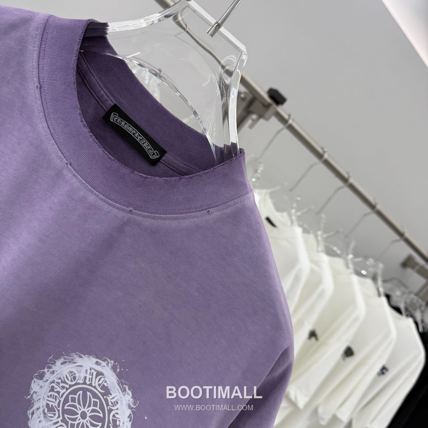 Chrome Hearts Printed Patch Crewneck Tee Cotton Black T-shirt 크롬하츠 프린트 패치 크루넥 티 코튼 블랙 티셔츠 10