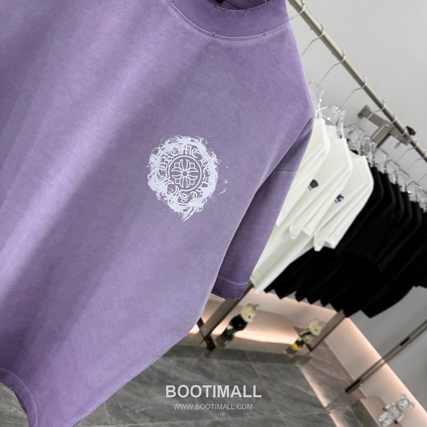 Chrome Hearts Printed Patch Crewneck Tee Cotton Black T-shirt 크롬하츠 프린트 패치 크루넥 티 코튼 블랙 티셔츠 11