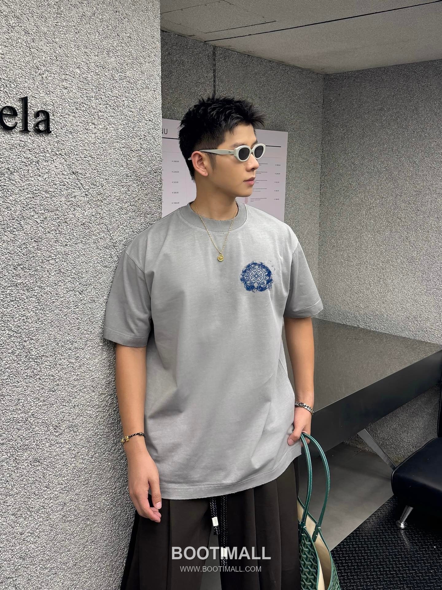 Chrome Hearts Printed Patch Crewneck Tee Cotton Black T-shirt 크롬하츠 프린트 패치 크루넥 티 코튼 블랙 티셔츠 2