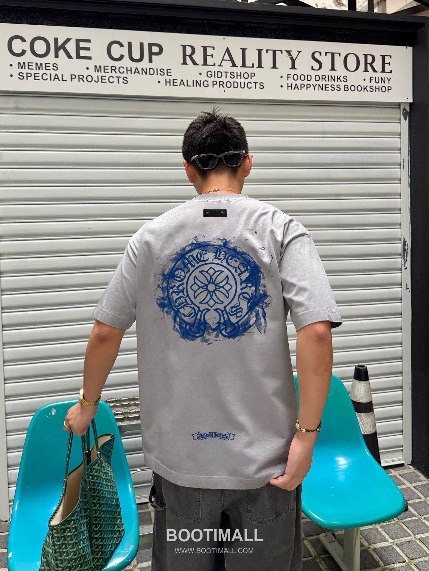 Chrome Hearts Printed Patch Crewneck Tee Cotton Black T-shirt 크롬하츠 프린트 패치 크루넥 티 코튼 블랙 티셔츠 6