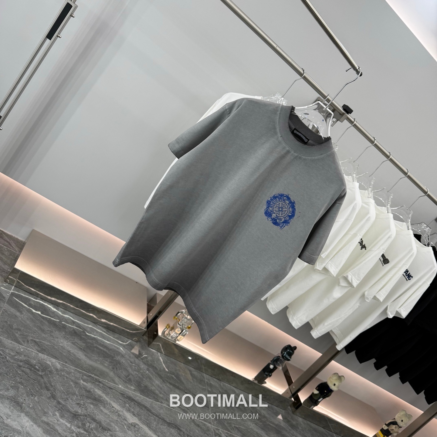 Chrome Hearts Printed Patch Crewneck Tee Cotton Black T-shirt 크롬하츠 프린트 패치 크루넥 티 코튼 블랙 티셔츠 8