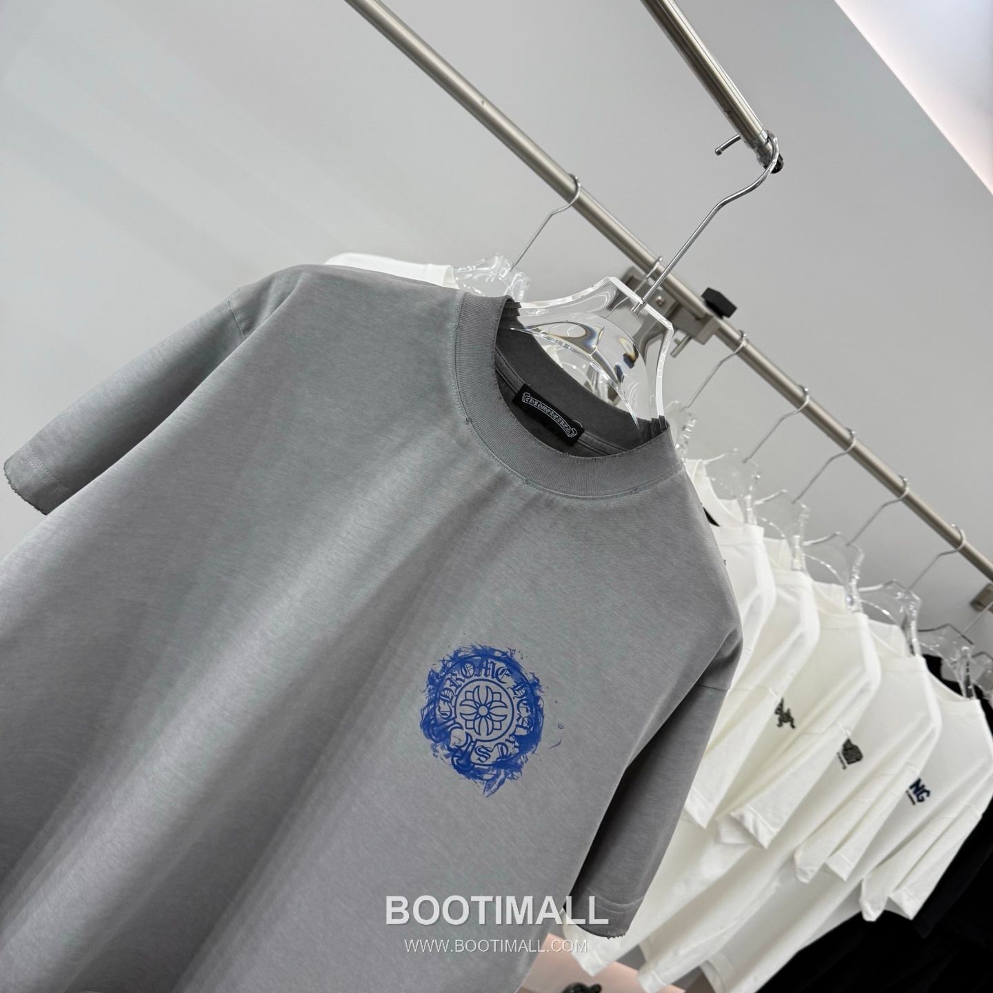 Chrome Hearts Printed Patch Crewneck Tee Cotton Black T-shirt 크롬하츠 프린트 패치 크루넥 티 코튼 블랙 티셔츠 9