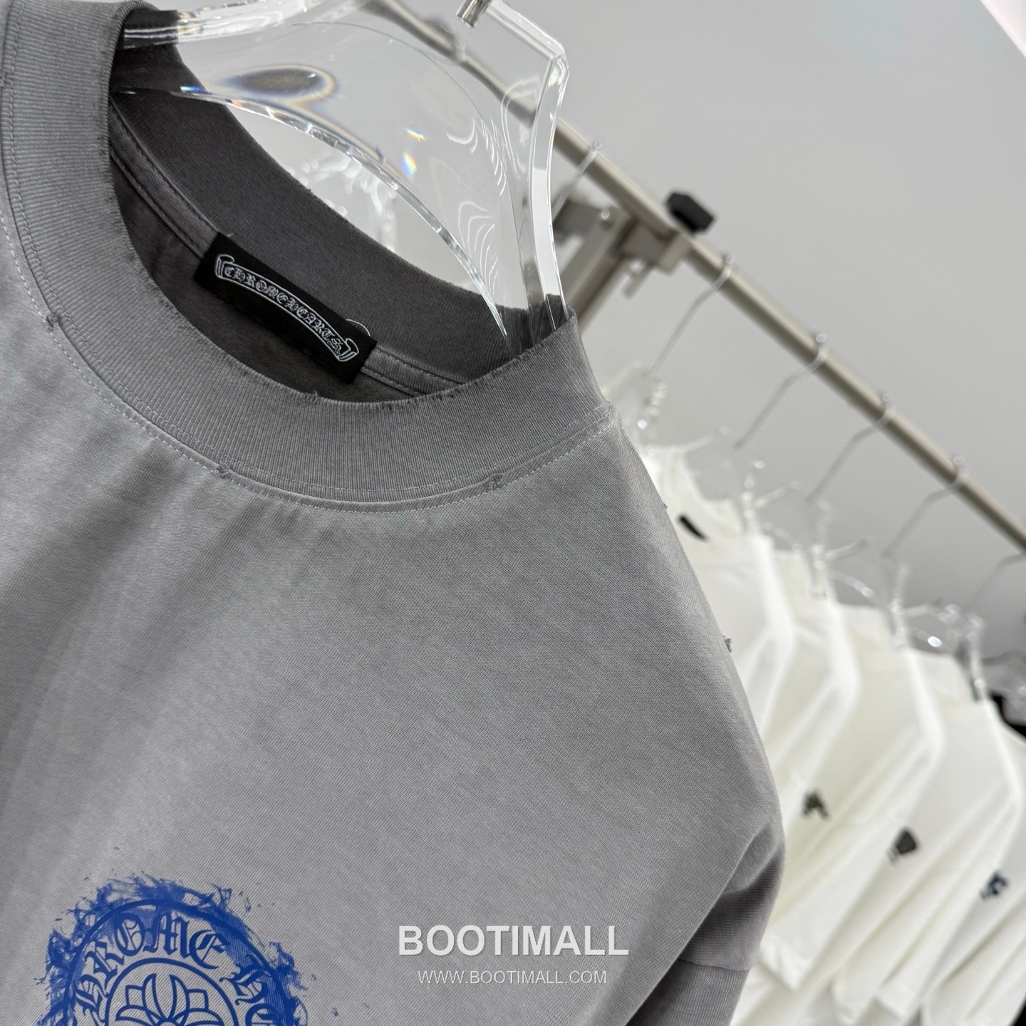 Chrome Hearts Printed Patch Crewneck Tee Cotton Black T-shirt 크롬하츠 프린트 패치 크루넥 티 코튼 블랙 티셔츠 10