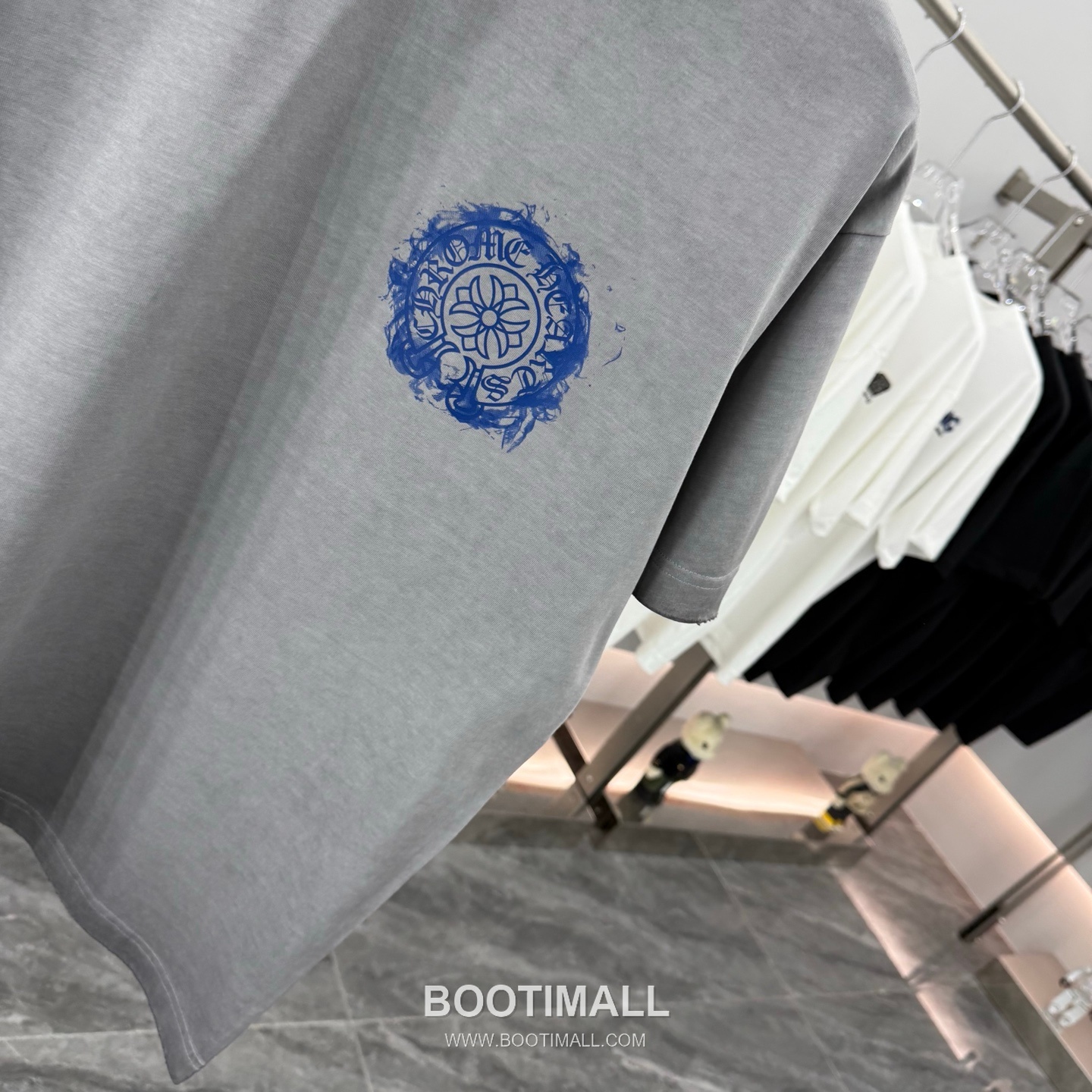 Chrome Hearts Printed Patch Crewneck Tee Cotton Black T-shirt 크롬하츠 프린트 패치 크루넥 티 코튼 블랙 티셔츠 11