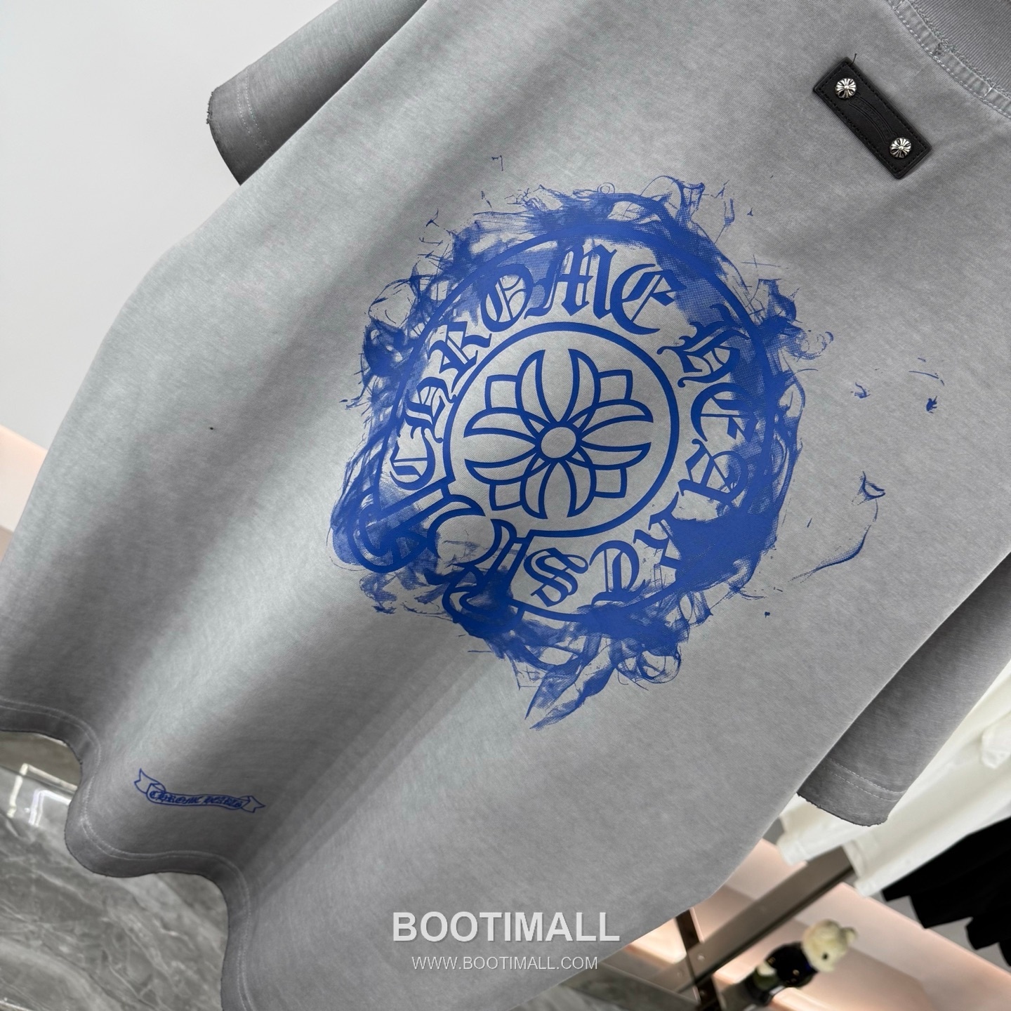 Chrome Hearts Printed Patch Crewneck Tee Cotton Black T-shirt 크롬하츠 프린트 패치 크루넥 티 코튼 블랙 티셔츠 14