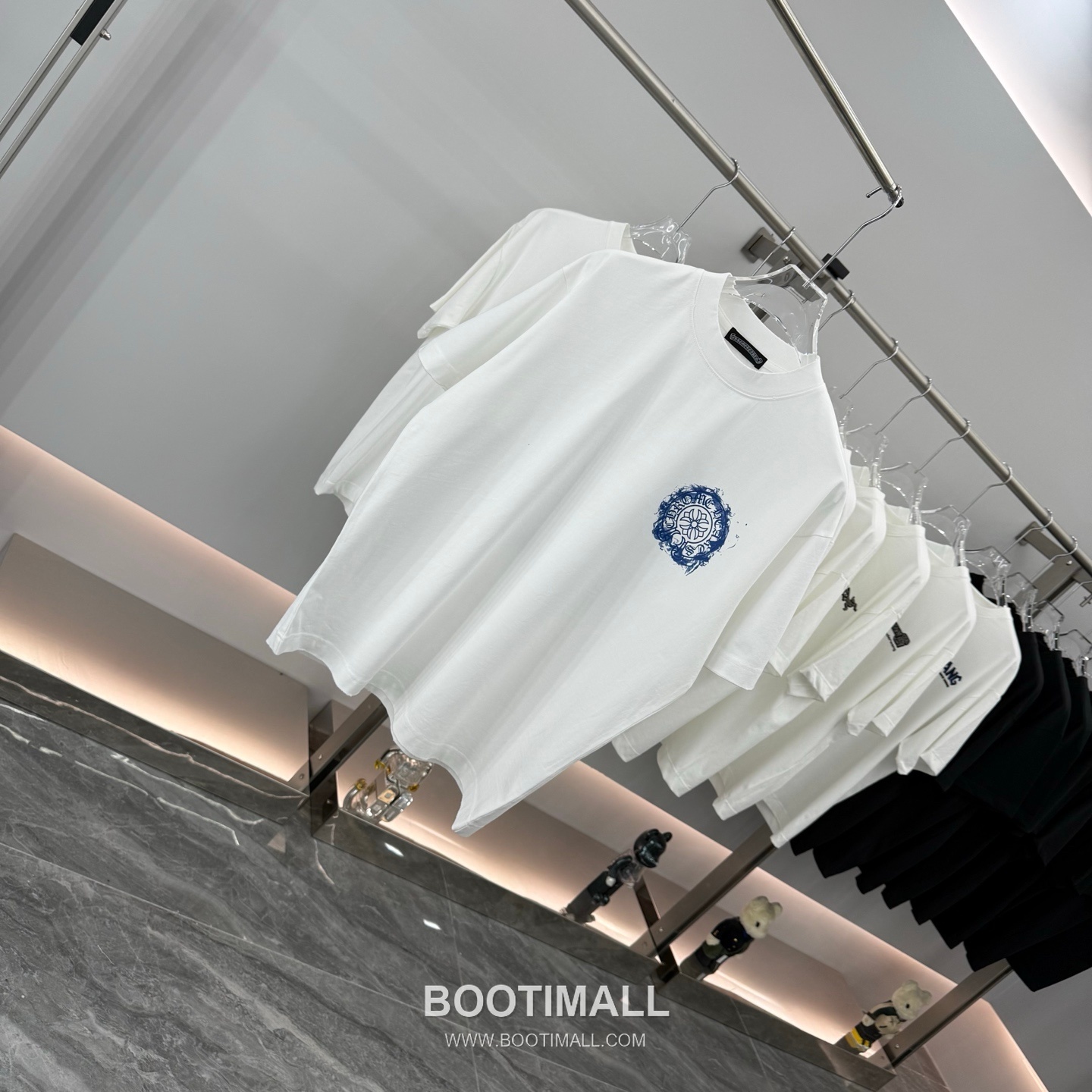 Chrome Hearts Printed Patch Crewneck Tee Cotton Black T-shirt 크롬하츠 프린트 패치 크루넥 티 코튼 블랙 티셔츠 8