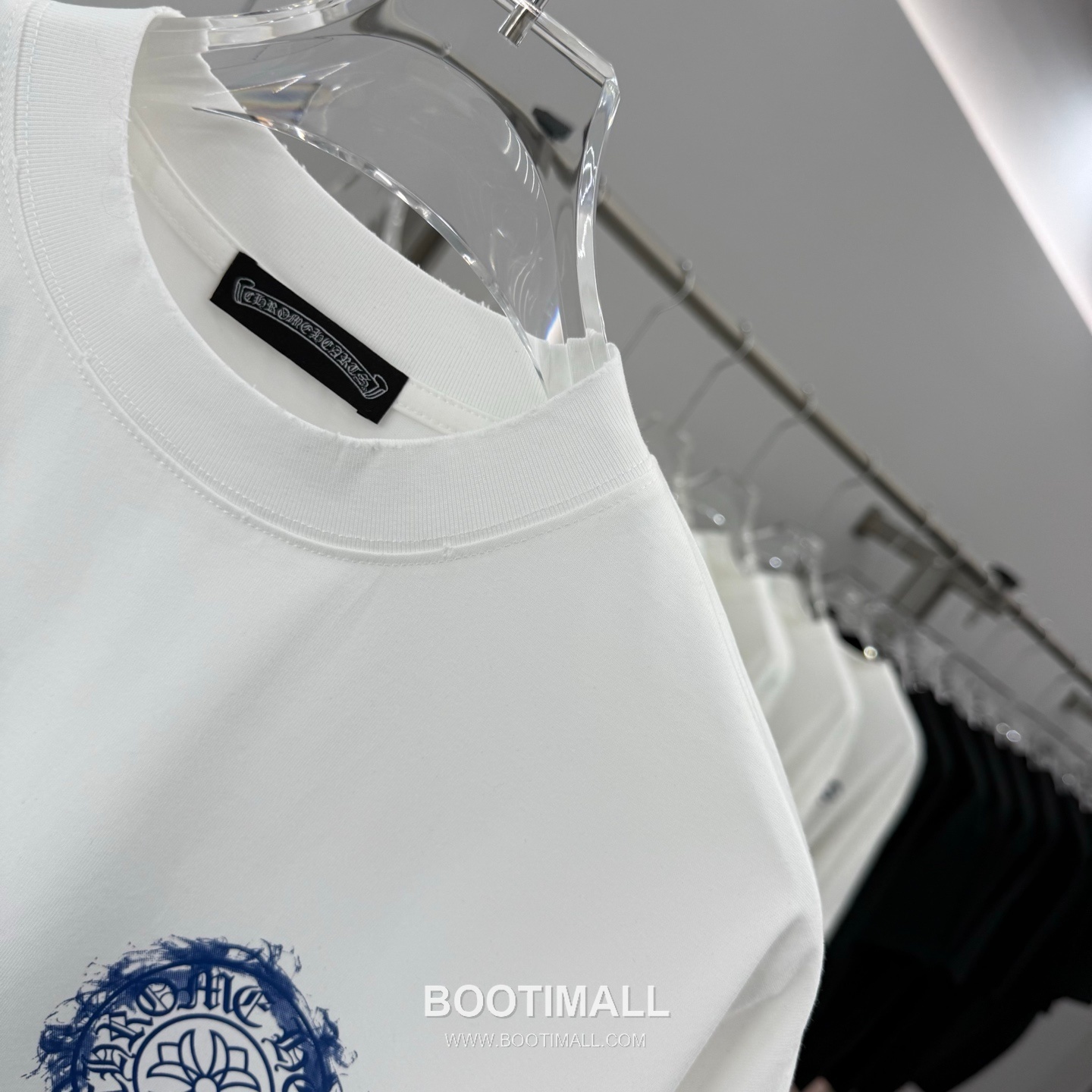 Chrome Hearts Printed Patch Crewneck Tee Cotton Black T-shirt 크롬하츠 프린트 패치 크루넥 티 코튼 블랙 티셔츠 10