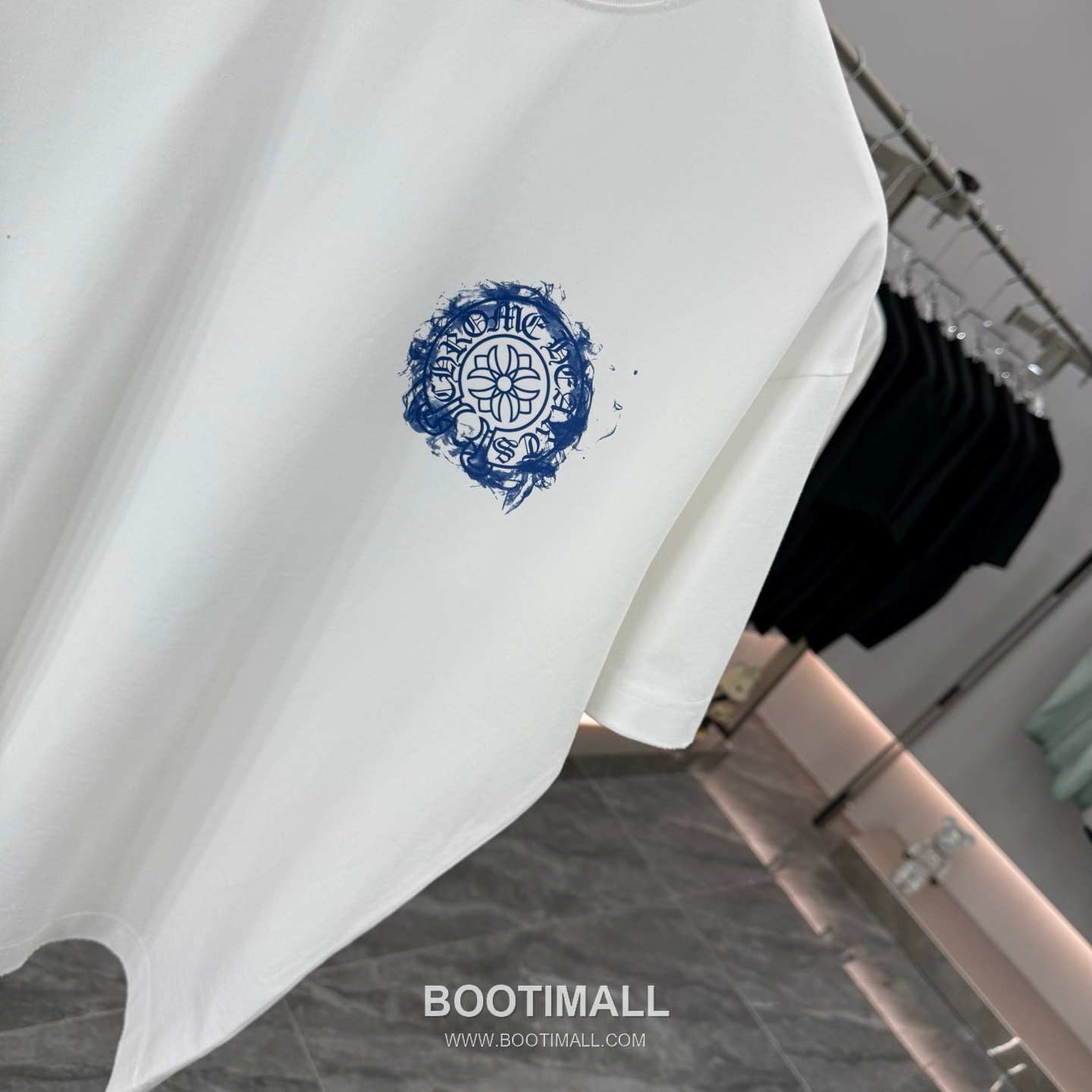 Chrome Hearts Printed Patch Crewneck Tee Cotton Black T-shirt 크롬하츠 프린트 패치 크루넥 티 코튼 블랙 티셔츠 11