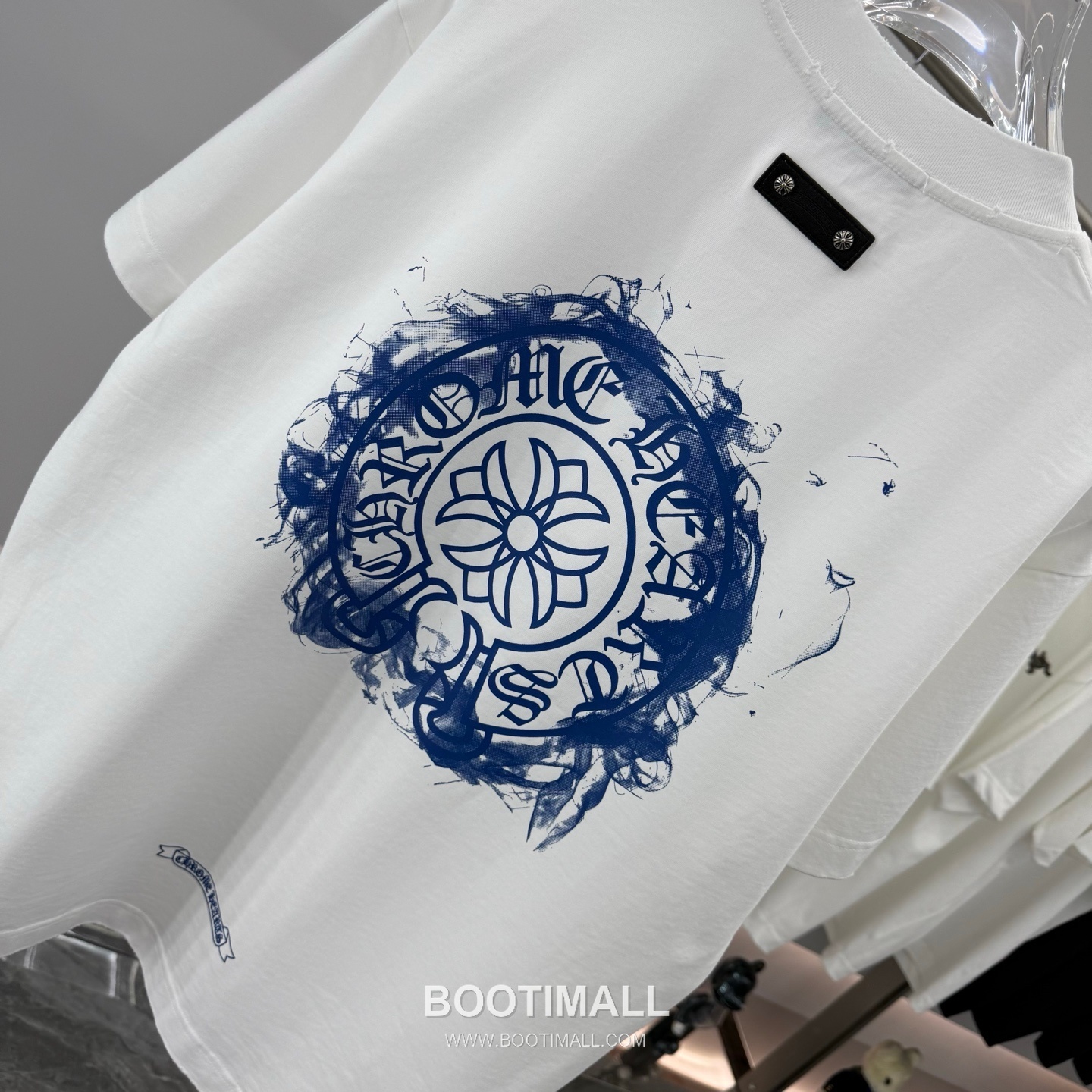 Chrome Hearts Printed Patch Crewneck Tee Cotton Black T-shirt 크롬하츠 프린트 패치 크루넥 티 코튼 블랙 티셔츠 14