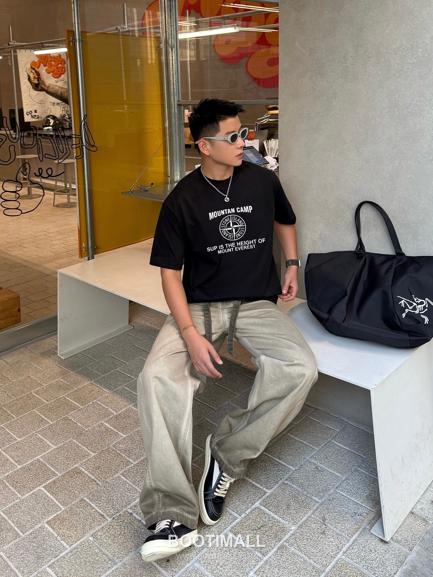 Stone Island 260g Crewneck Tee Black T-Shirt 스톤아일랜드 260g 크루넥 티 블랙 티셔츠 1