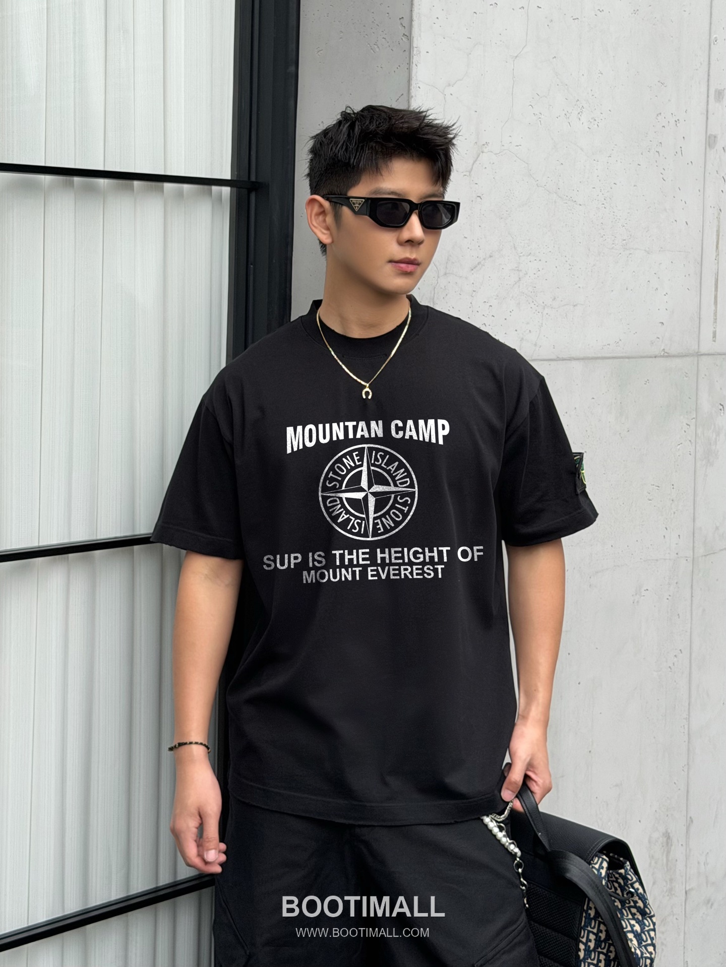 Stone Island 260g Crewneck Tee Black T-Shirt 스톤아일랜드 260g 크루넥 티 블랙 티셔츠 5