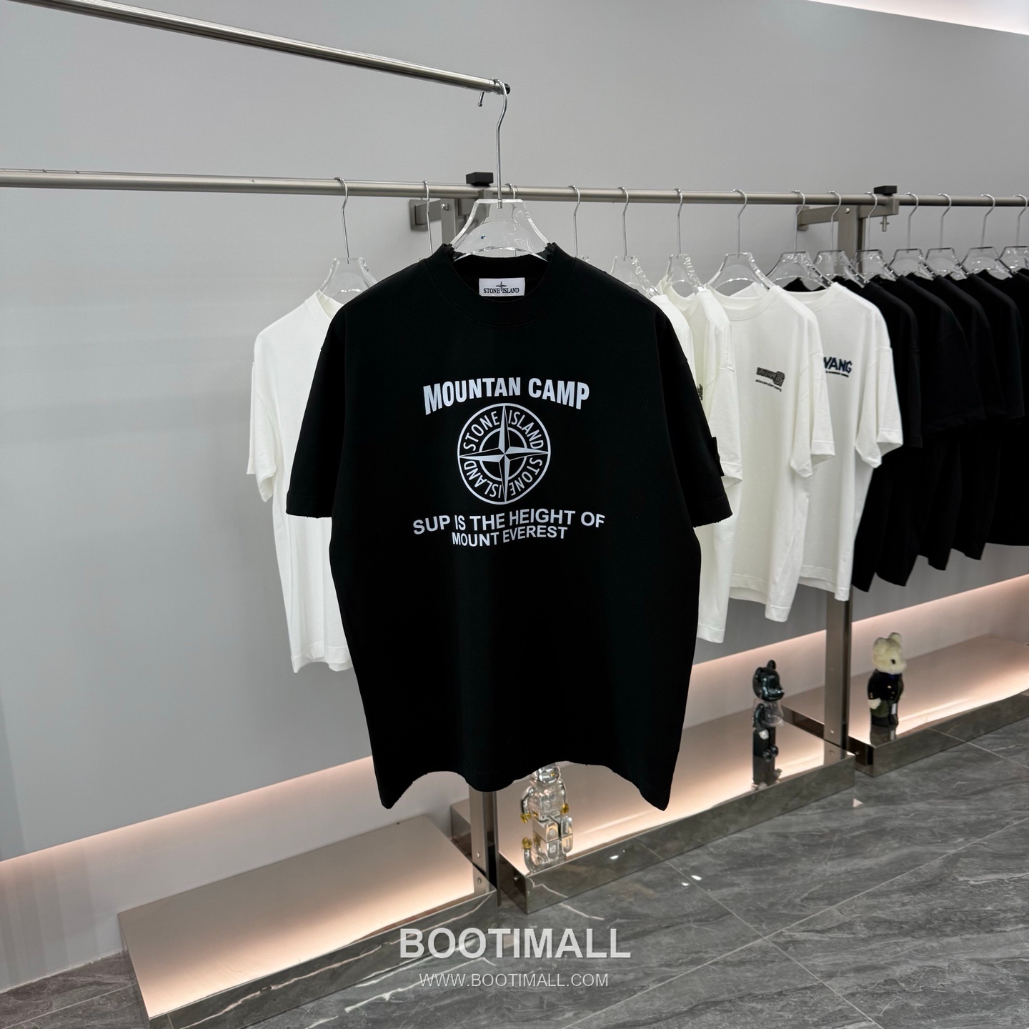 Stone Island 260g Crewneck Tee Black T-Shirt 스톤아일랜드 260g 크루넥 티 블랙 티셔츠 7