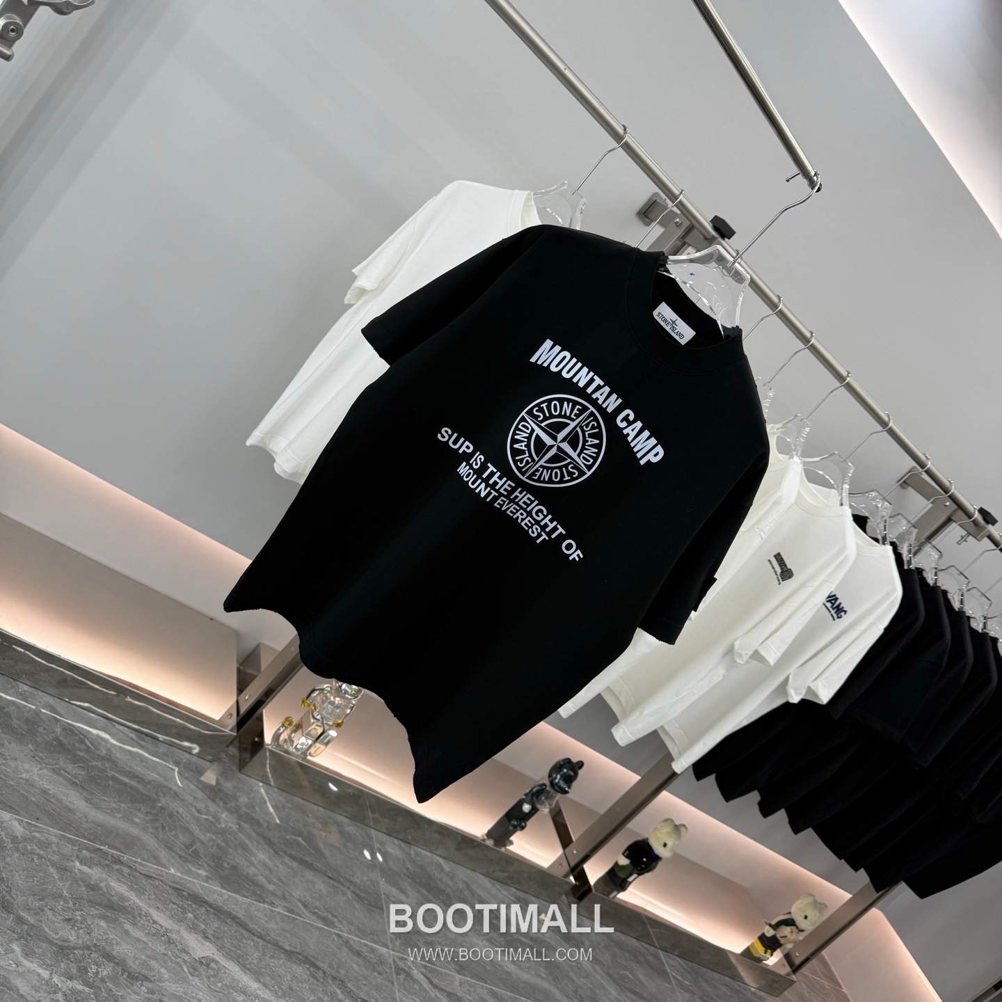 Stone Island 260g Crewneck Tee Black T-Shirt 스톤아일랜드 260g 크루넥 티 블랙 티셔츠 8