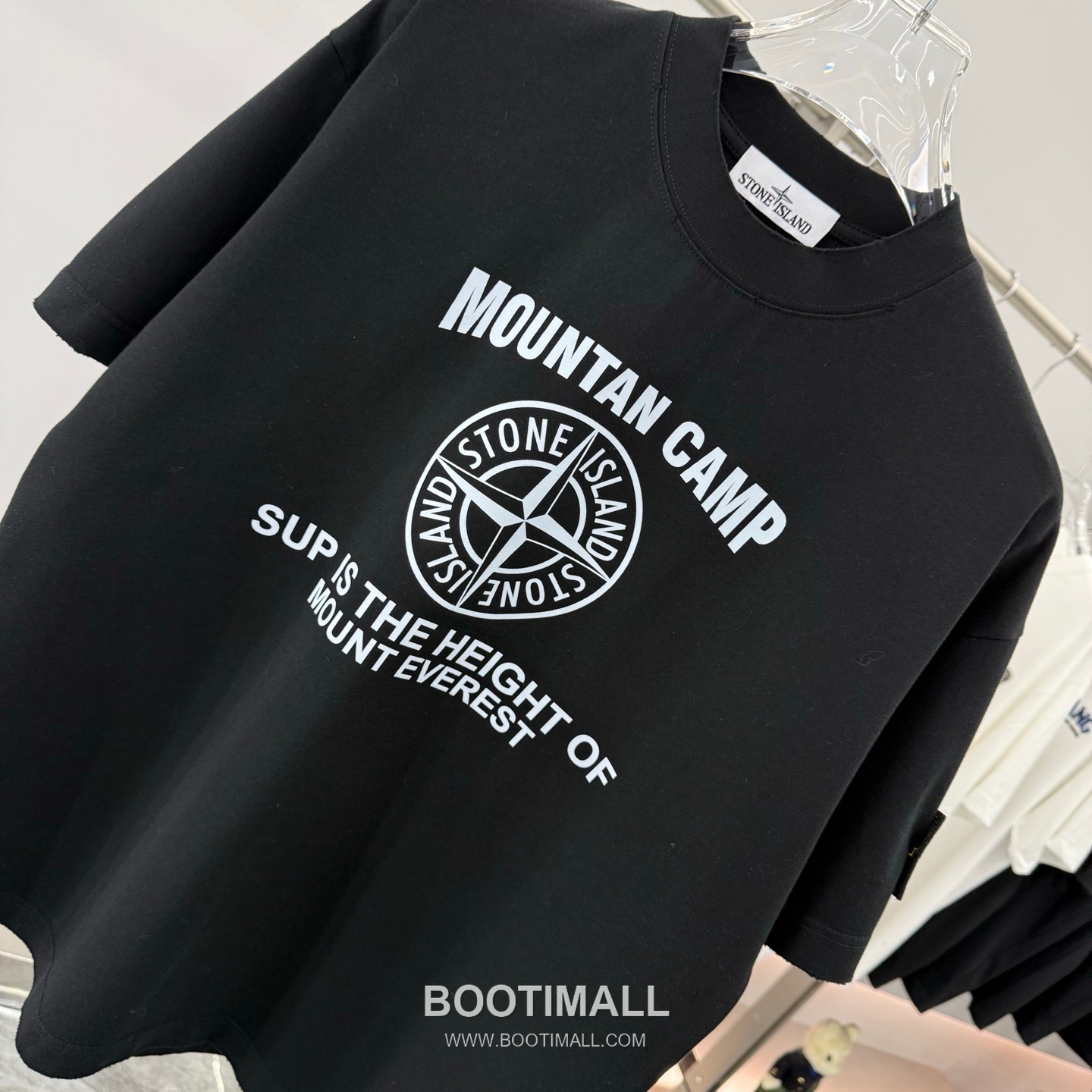 Stone Island 260g Crewneck Tee Black T-Shirt 스톤아일랜드 260g 크루넥 티 블랙 티셔츠 11