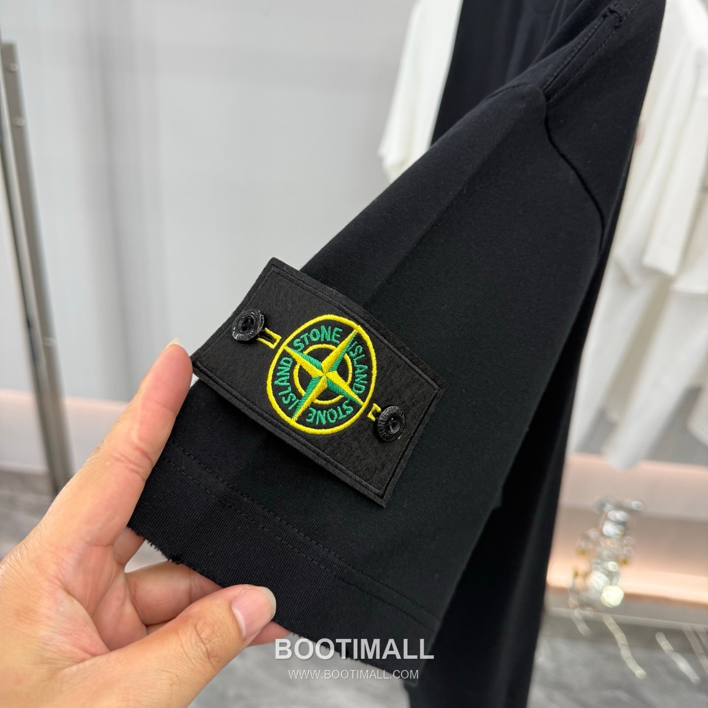 Stone Island 260g Crewneck Tee Black T-Shirt 스톤아일랜드 260g 크루넥 티 블랙 티셔츠 13